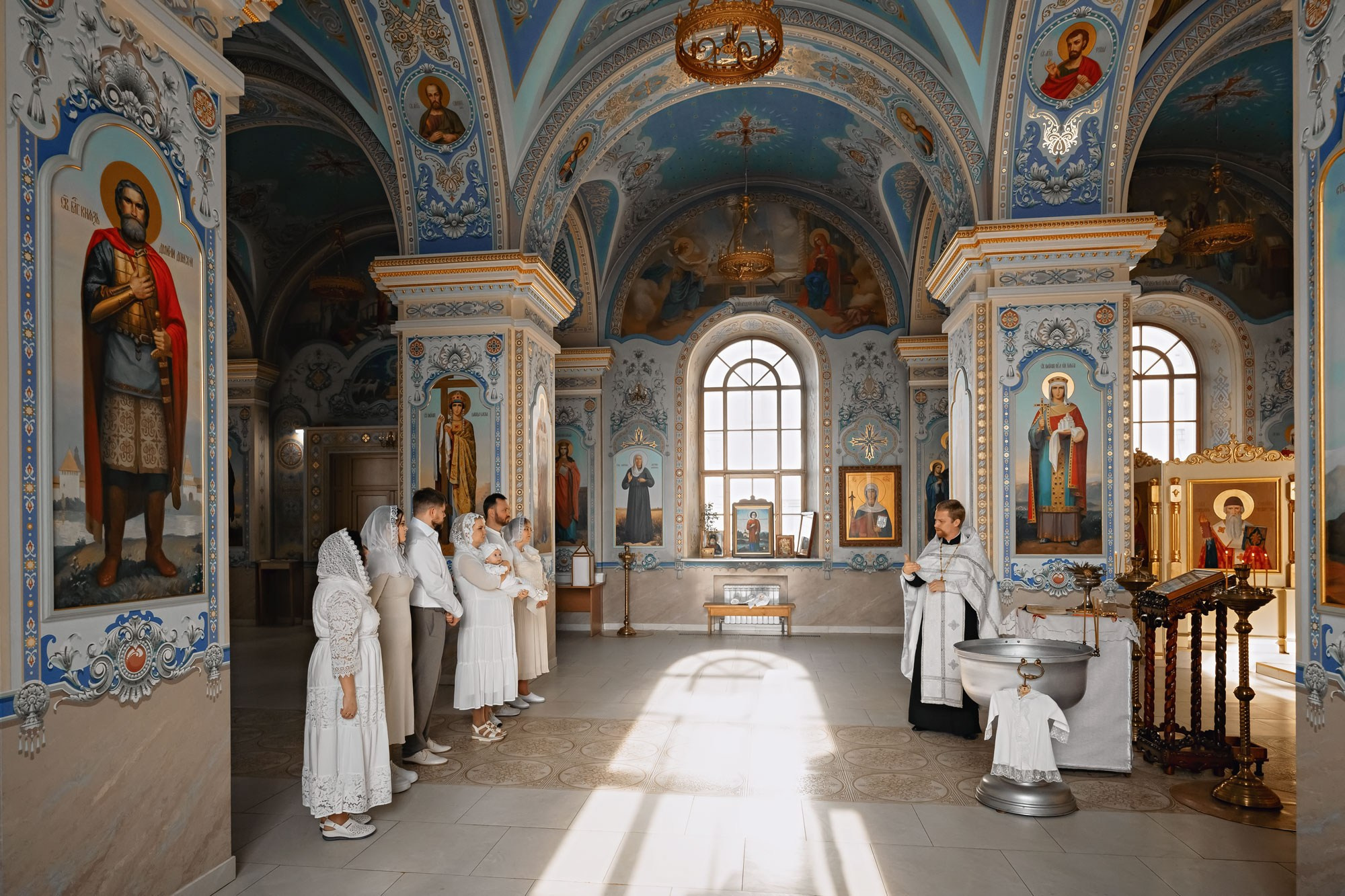 Таинство Крещения (репортажная съемка). Moscow_CPC