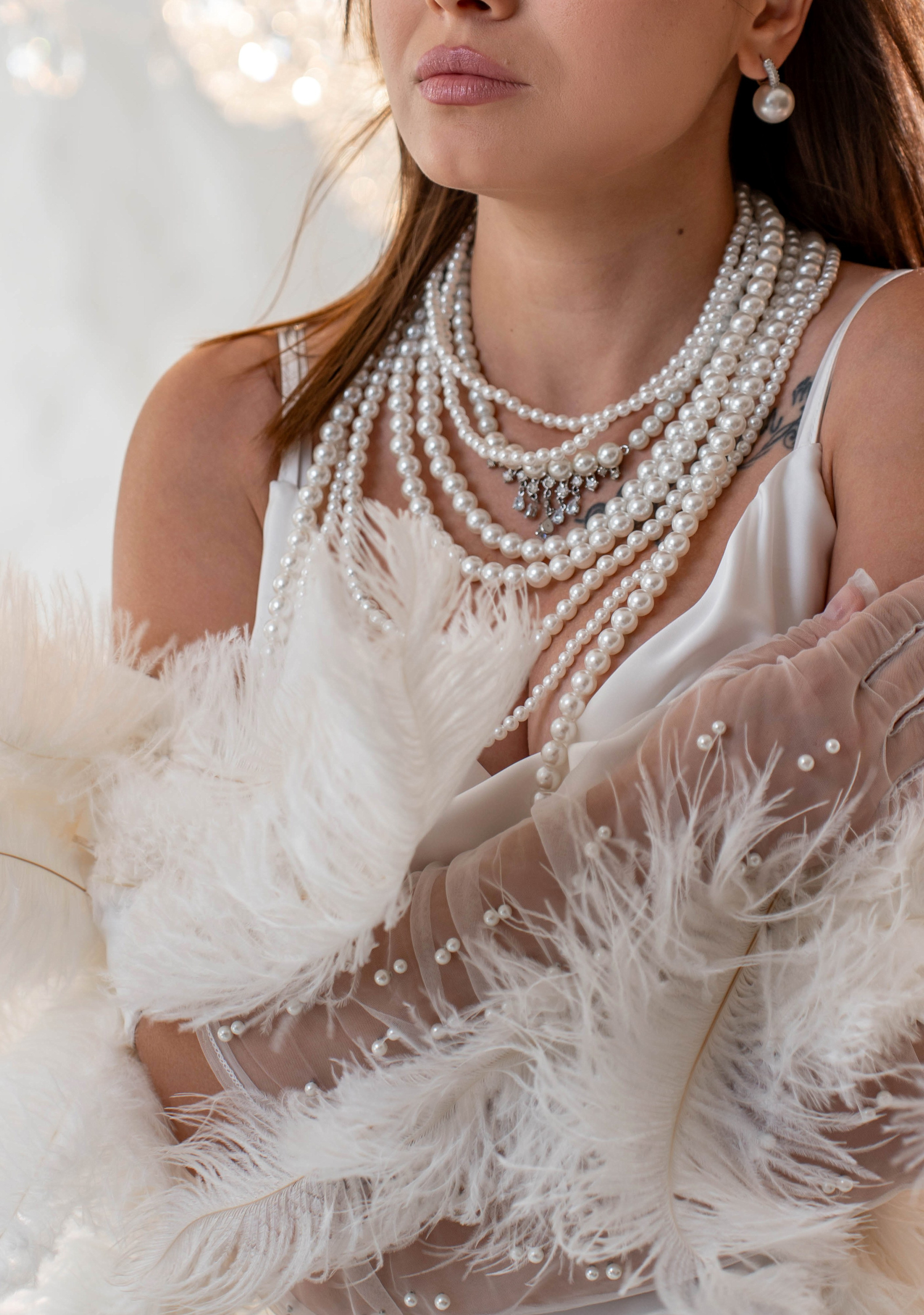 В накидке из перьев. Фотограф в Краснодаре и Краснодарском крае Елена Быкова