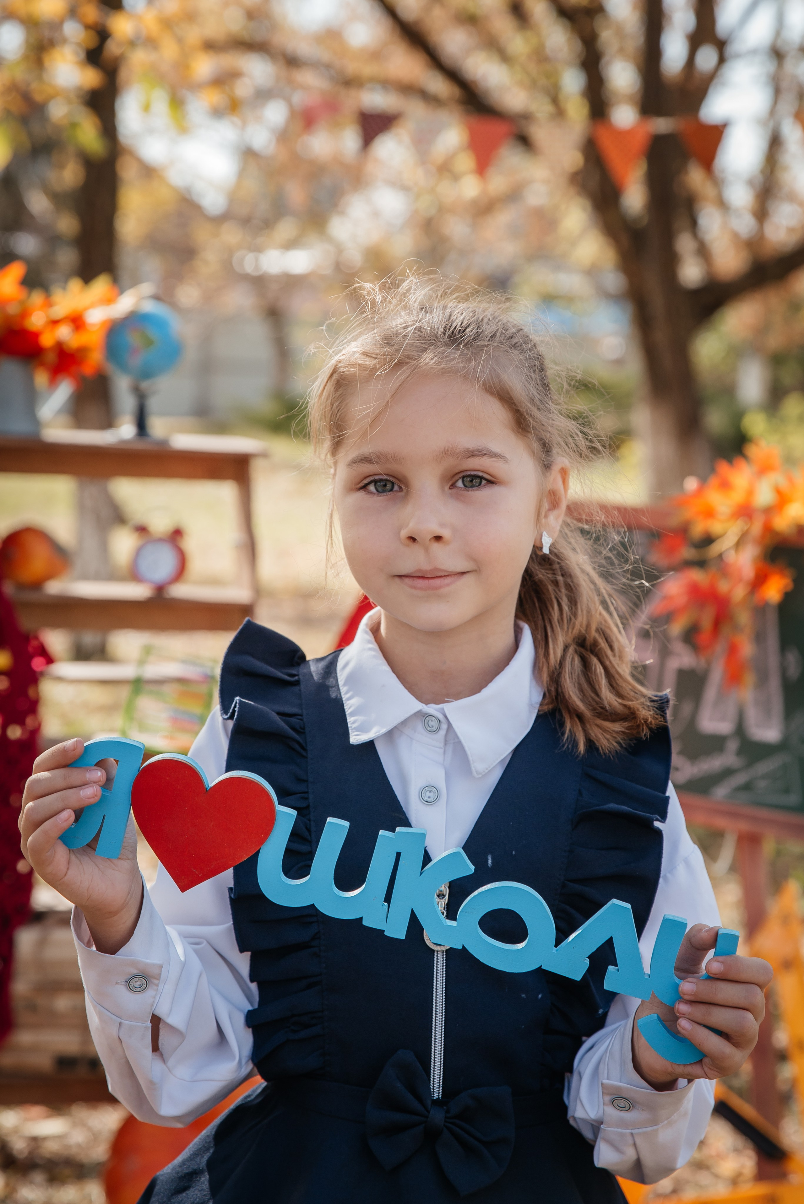 Фотосессия в начальной школе Крымск. Фотограф Любава Колесник. Выпускные альбомы в Крымском районе