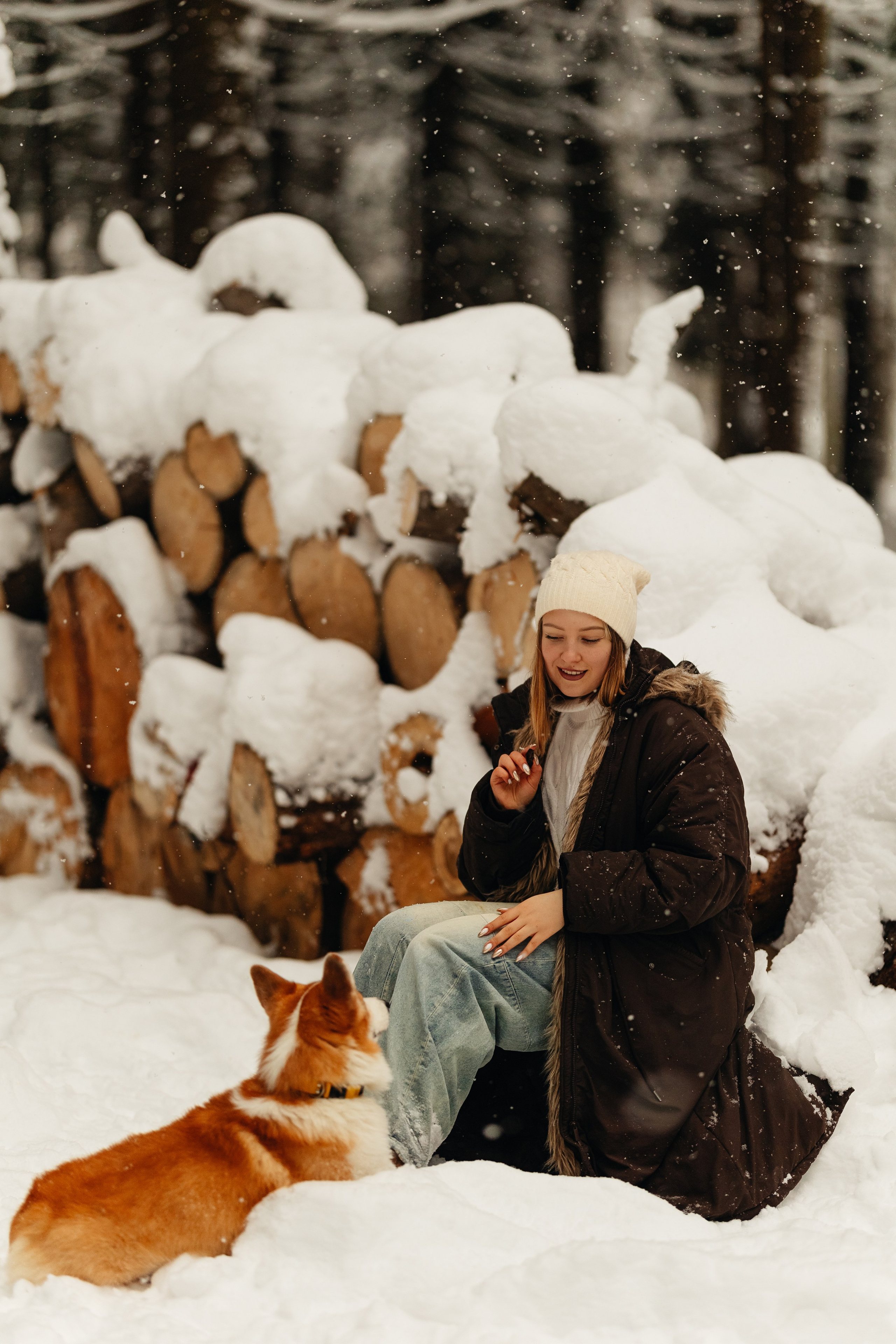 Ирина и малыш Бакс. Ирина Бешляга. Фотограф в Москве и по всей России