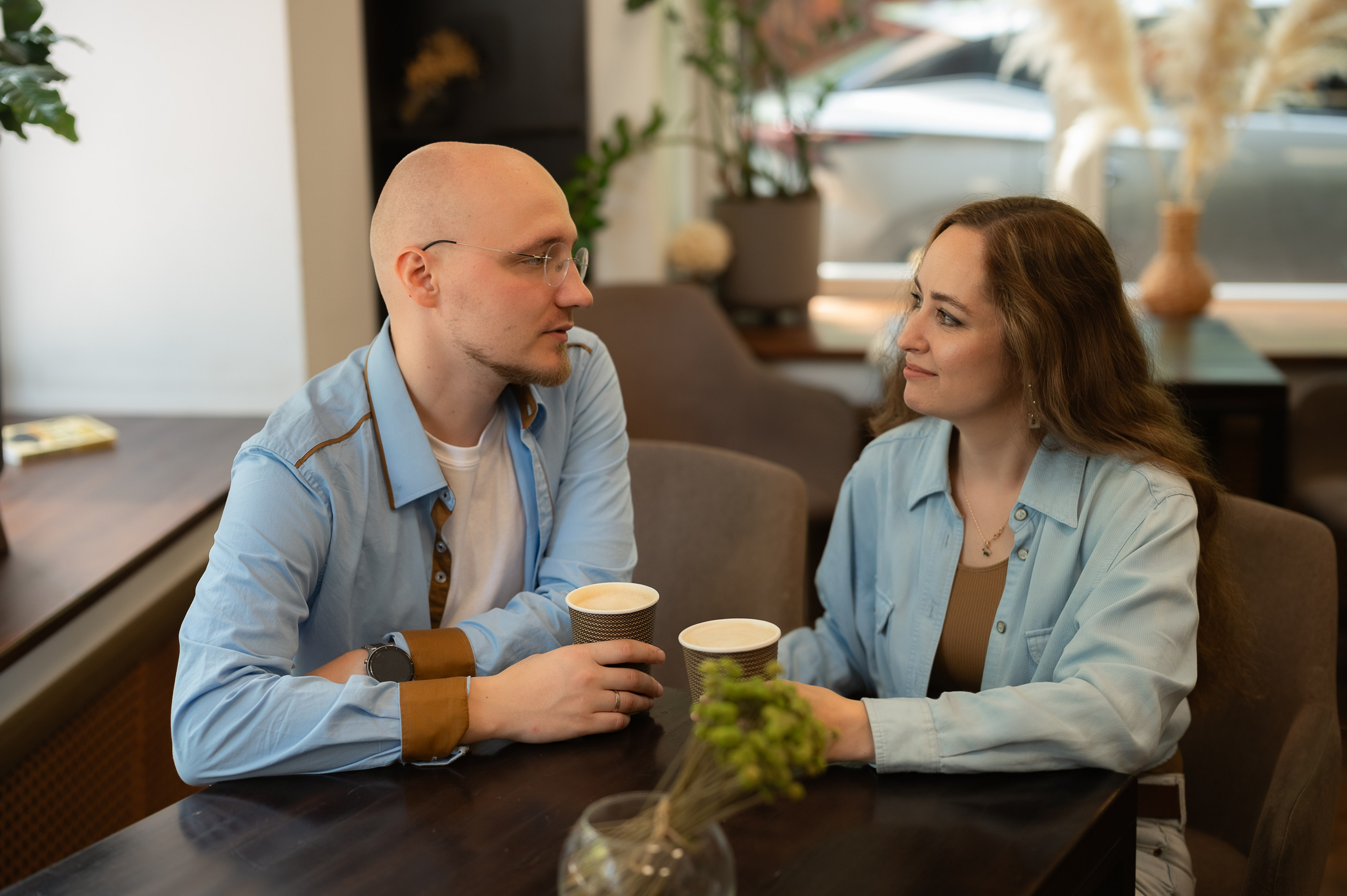 Фото проект в кофейне. Каминская Екатерина. Семейный и детский фотограф в Москве