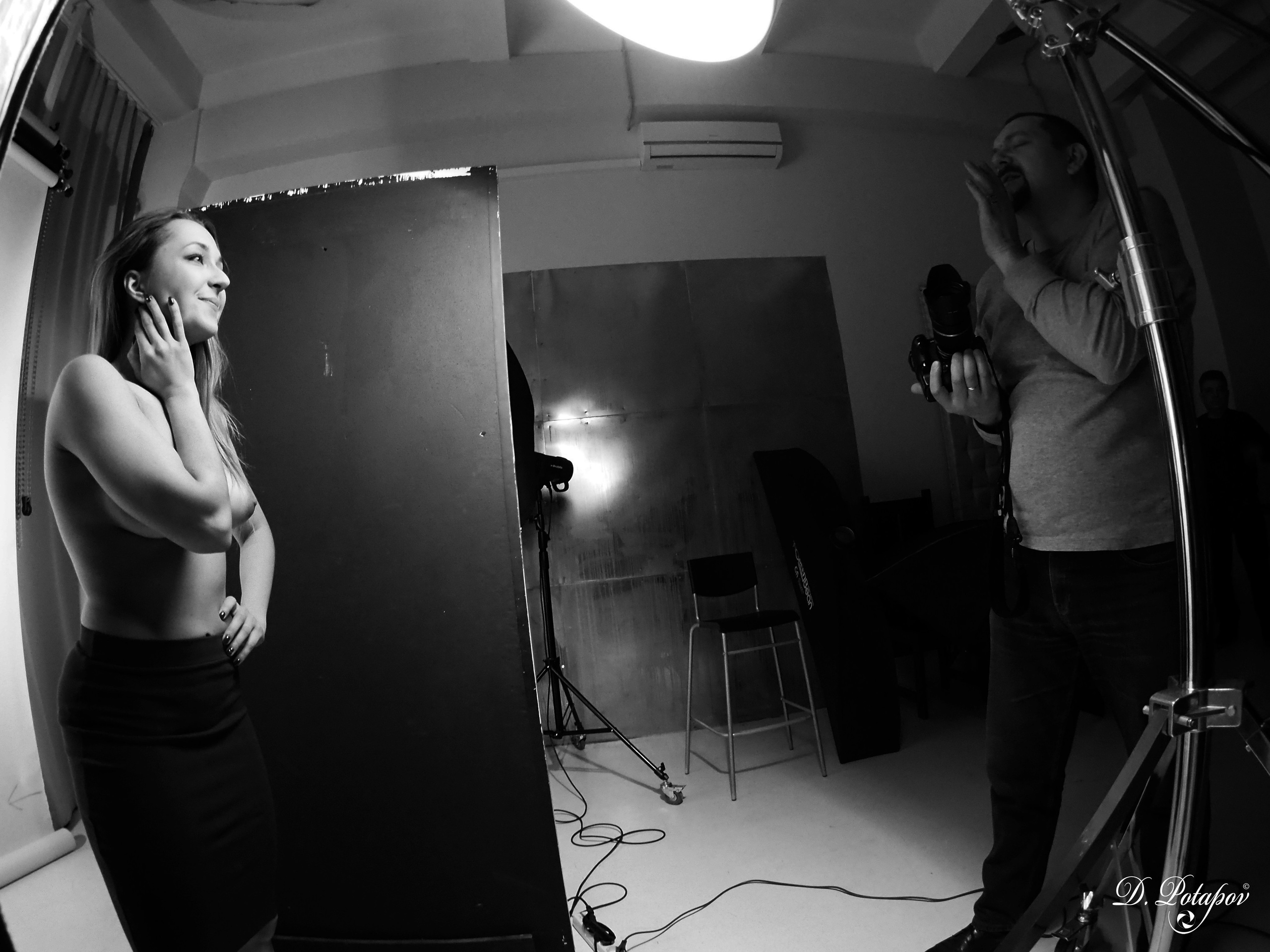 Бэкстэйдж 2. Московский фотограф Дмитрий Потапов