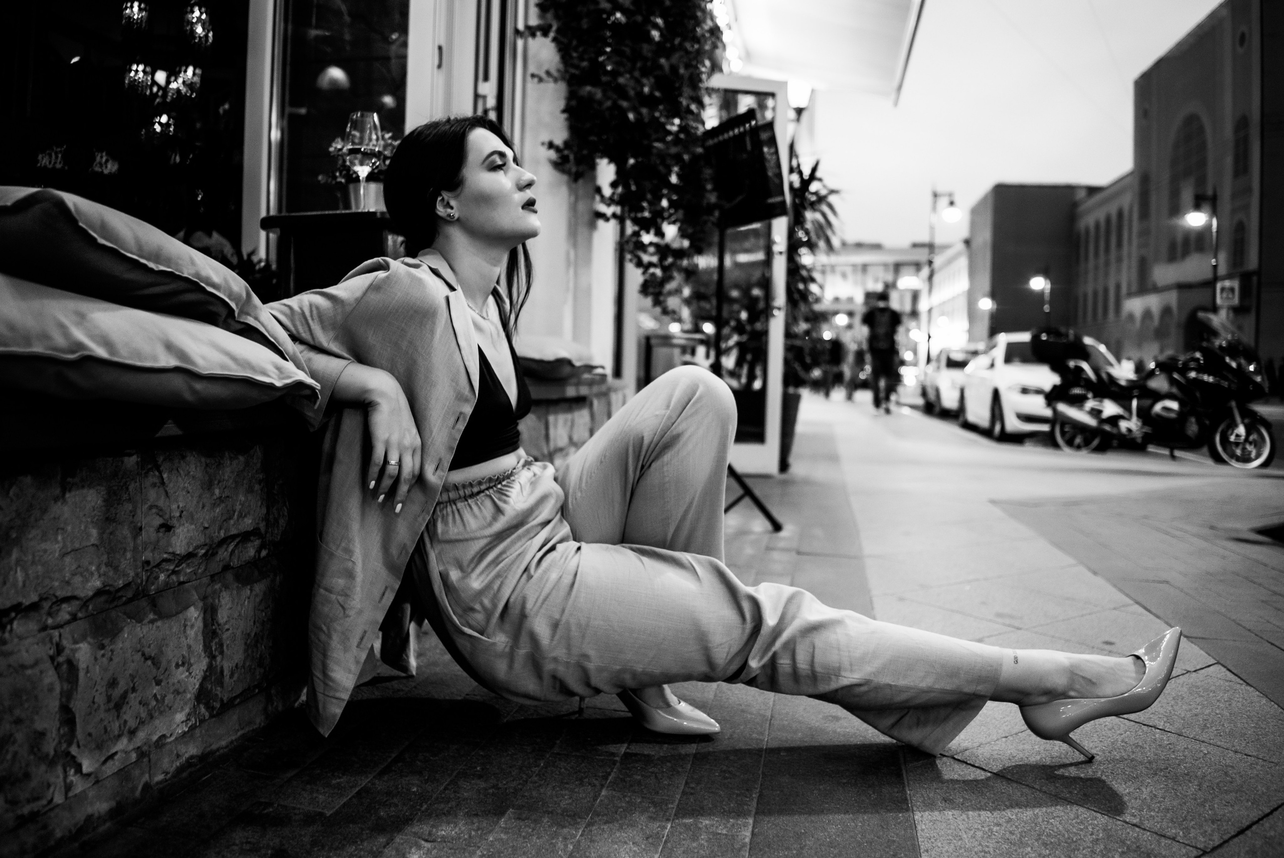 Black and white. Garkavaya Leyla photographer in Belgrade