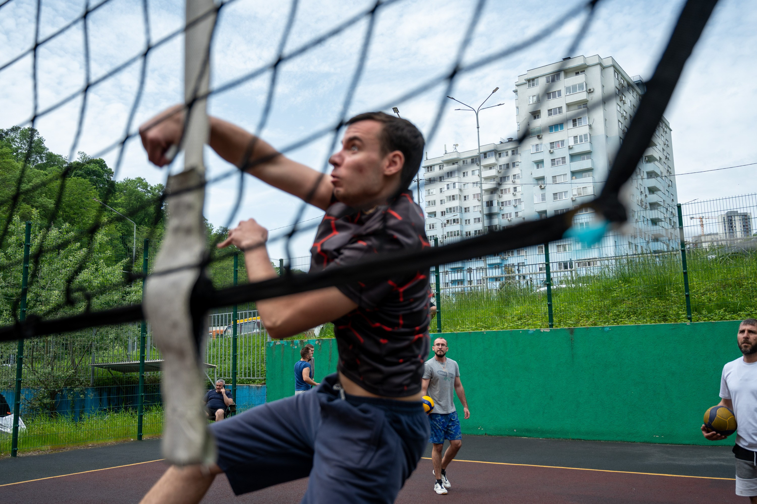 Турнир по Волейболу. Фотографирую счастливых людей в Сочи