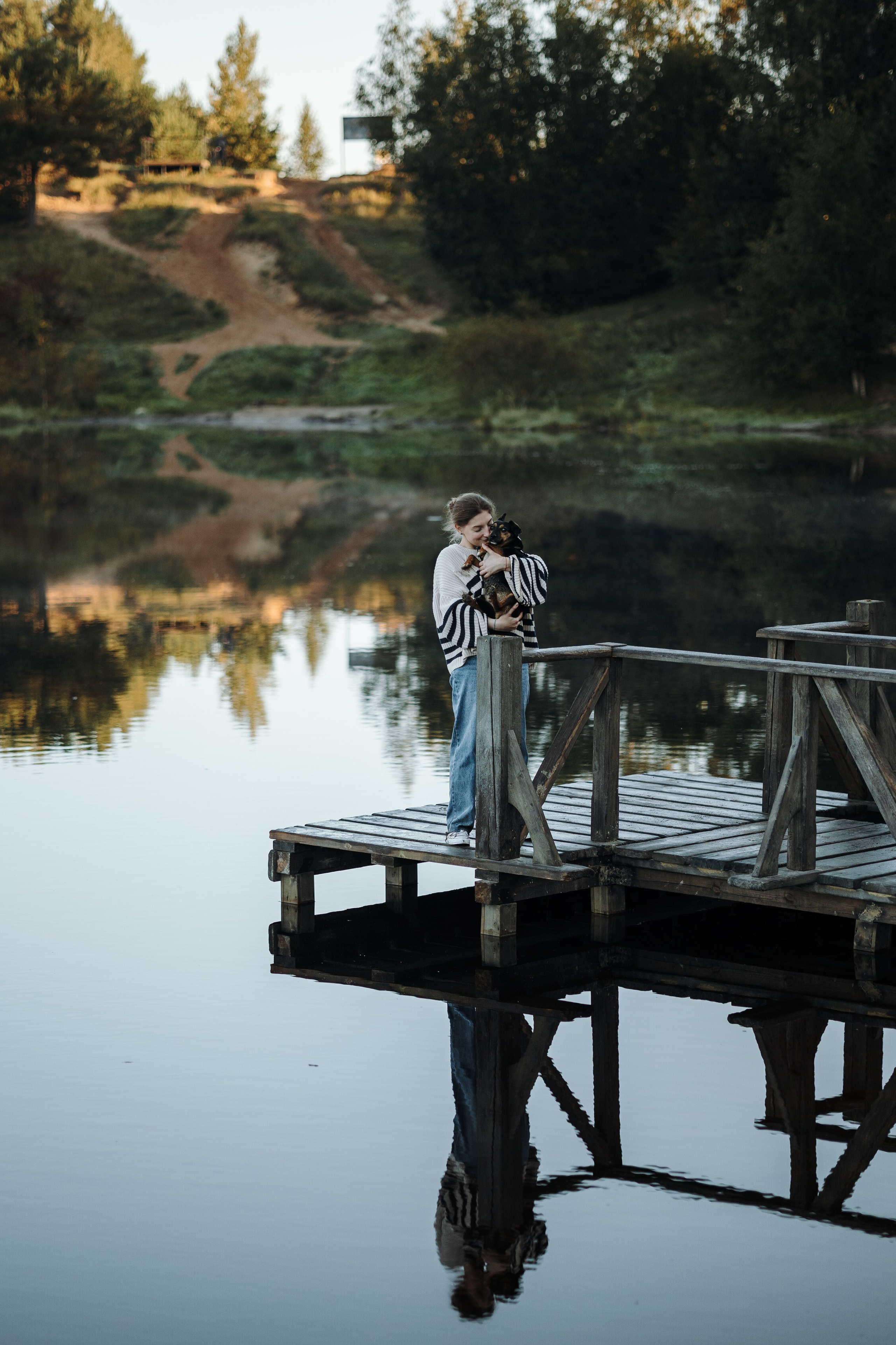 Ольга и Рекс. Фотограф — Анималист | Санкт-Петербург