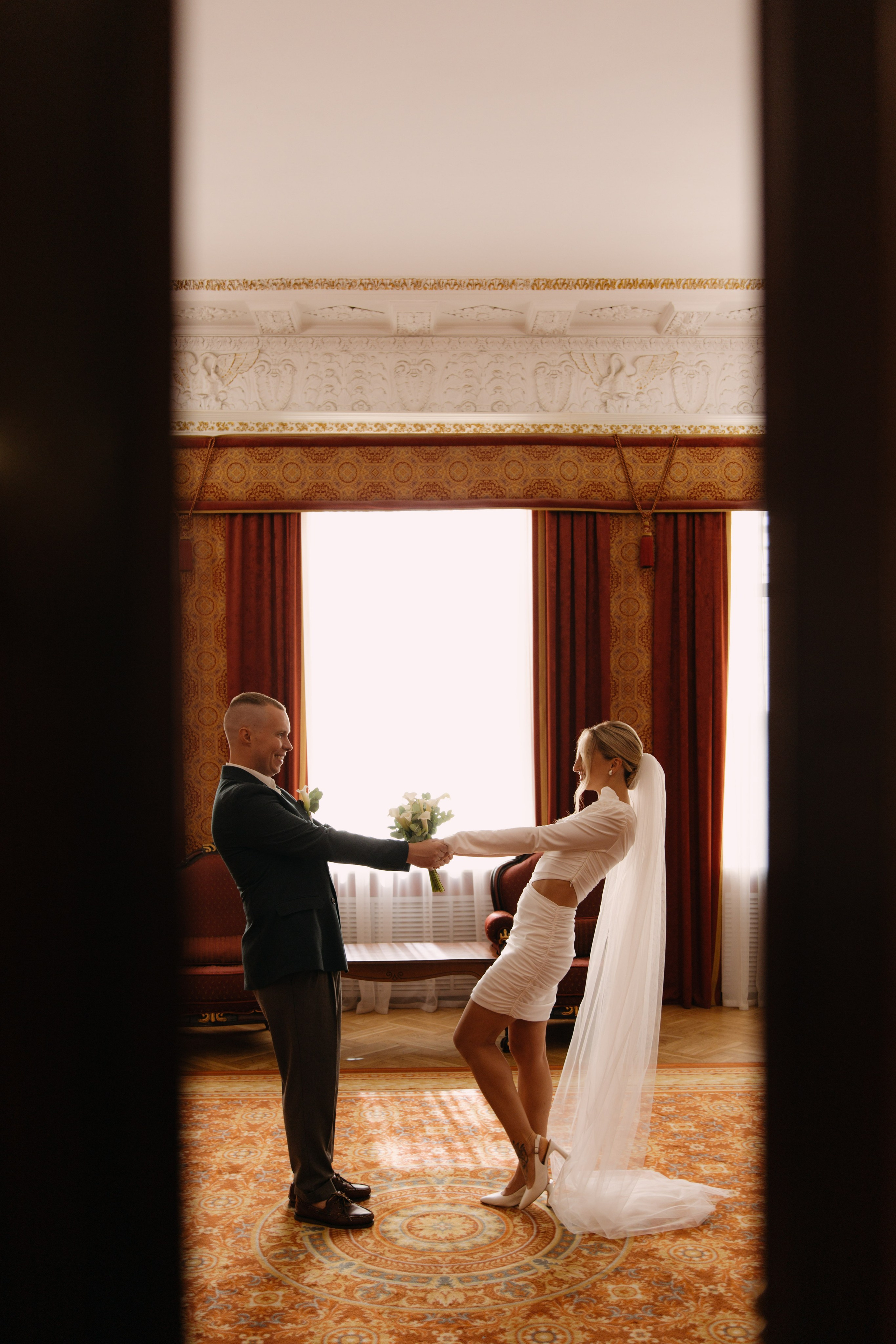 К & А Грибоедовский загс. Женский и свадебный фотограф Москва Елизавета Перова