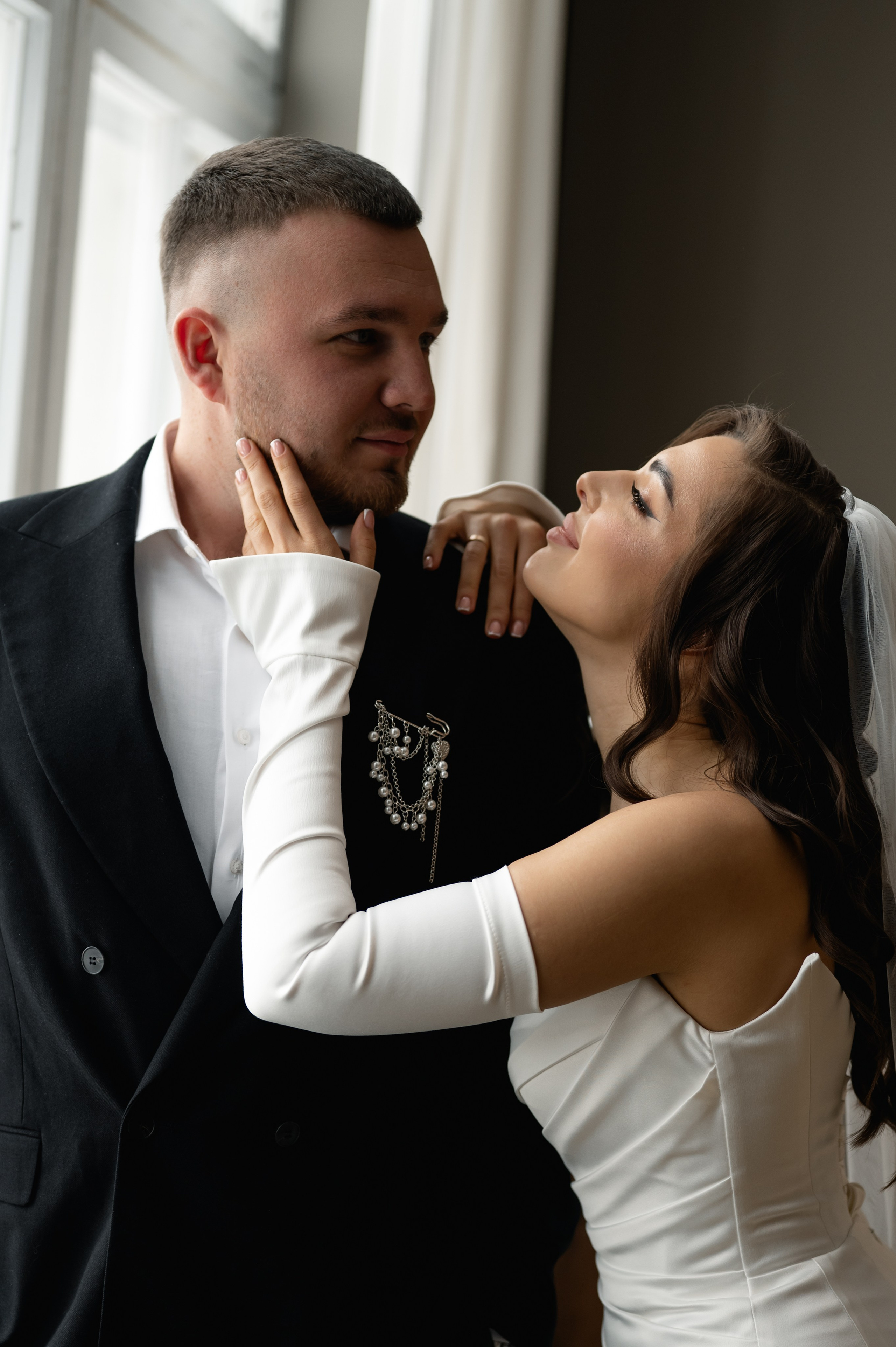 Свадебная фотосессия в студии. Свадебный и семейный фотограф в Краснодаре Алина Мельник