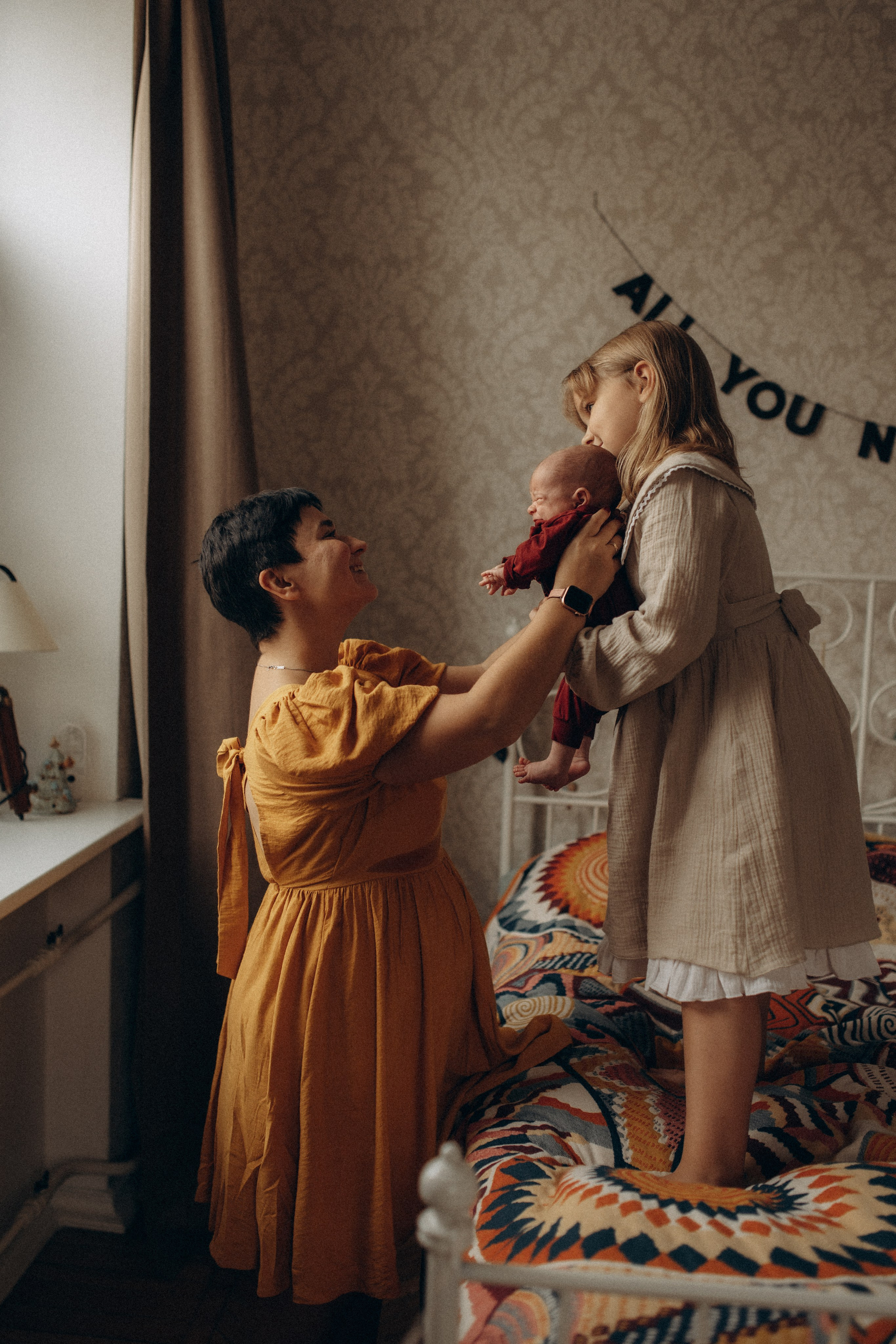 Семейная фотосессия с новорожденным. Семейный фотограф в Москве и Люберцах Юлия Гуськова