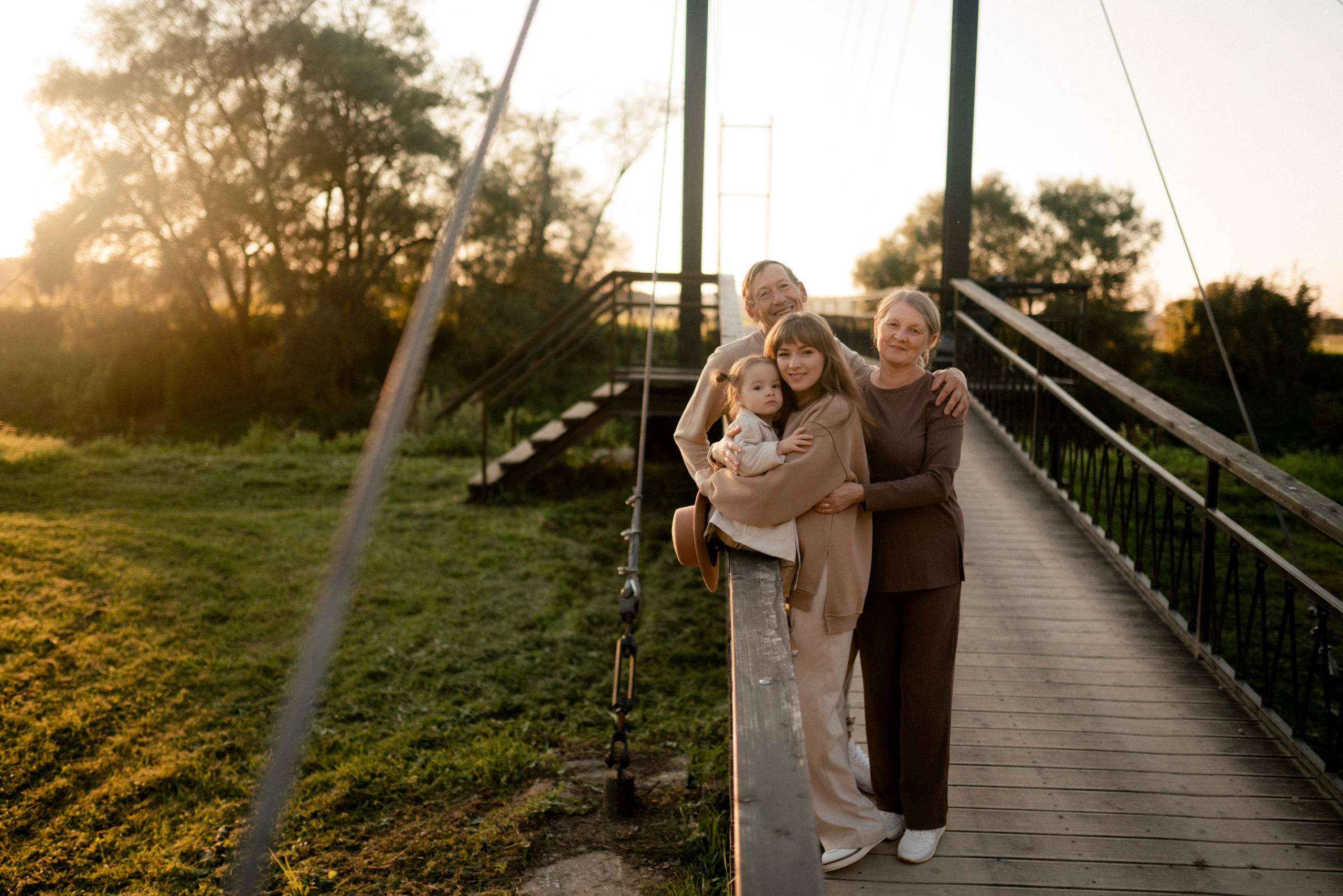 Снежана, София, Андрей и Елена. Семейный и свадебный фотограф в Москве и Калуге Рослова Анастасия
