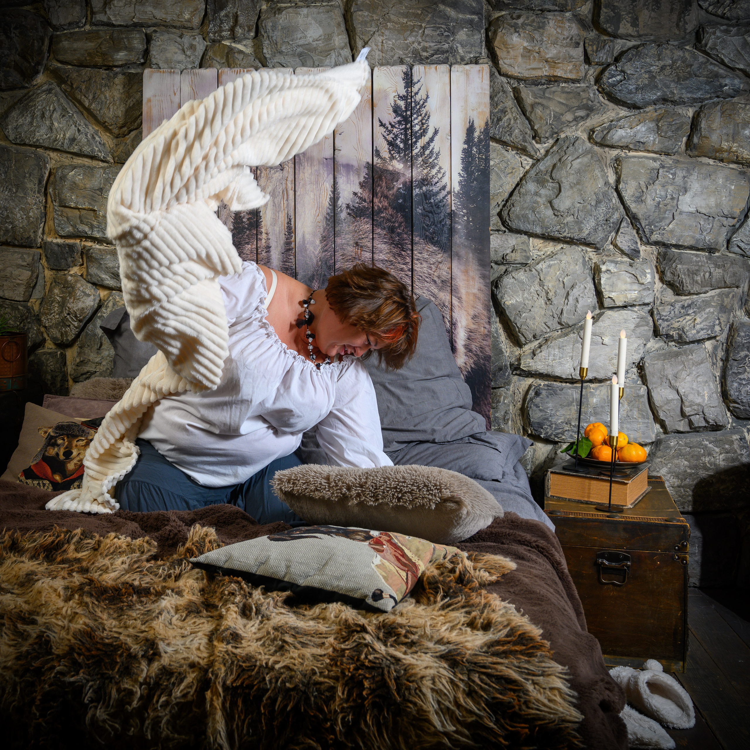 Светлана: Новогодний фотосет. Фотограф Андрей Зикеев, фотостудия AzArt Studio в Москве