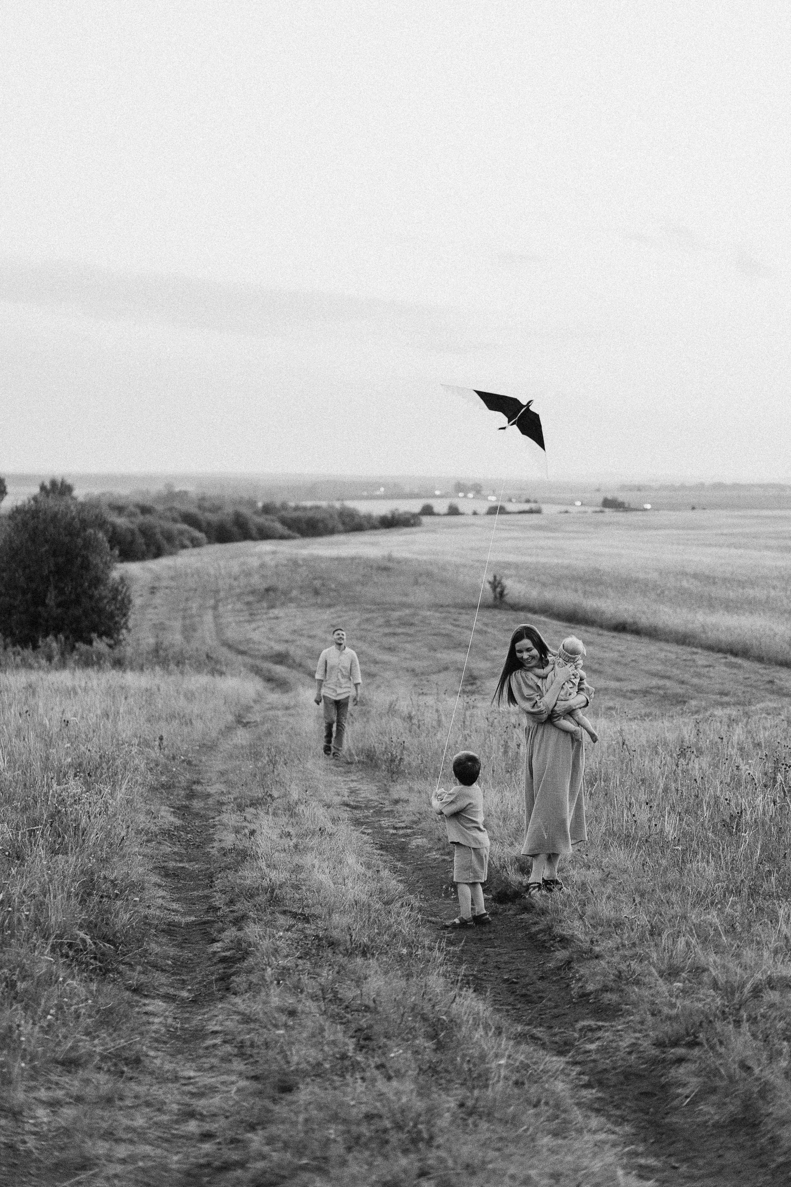 Летние поля. Семейный фотограф в Челябинске Волченко Ксения