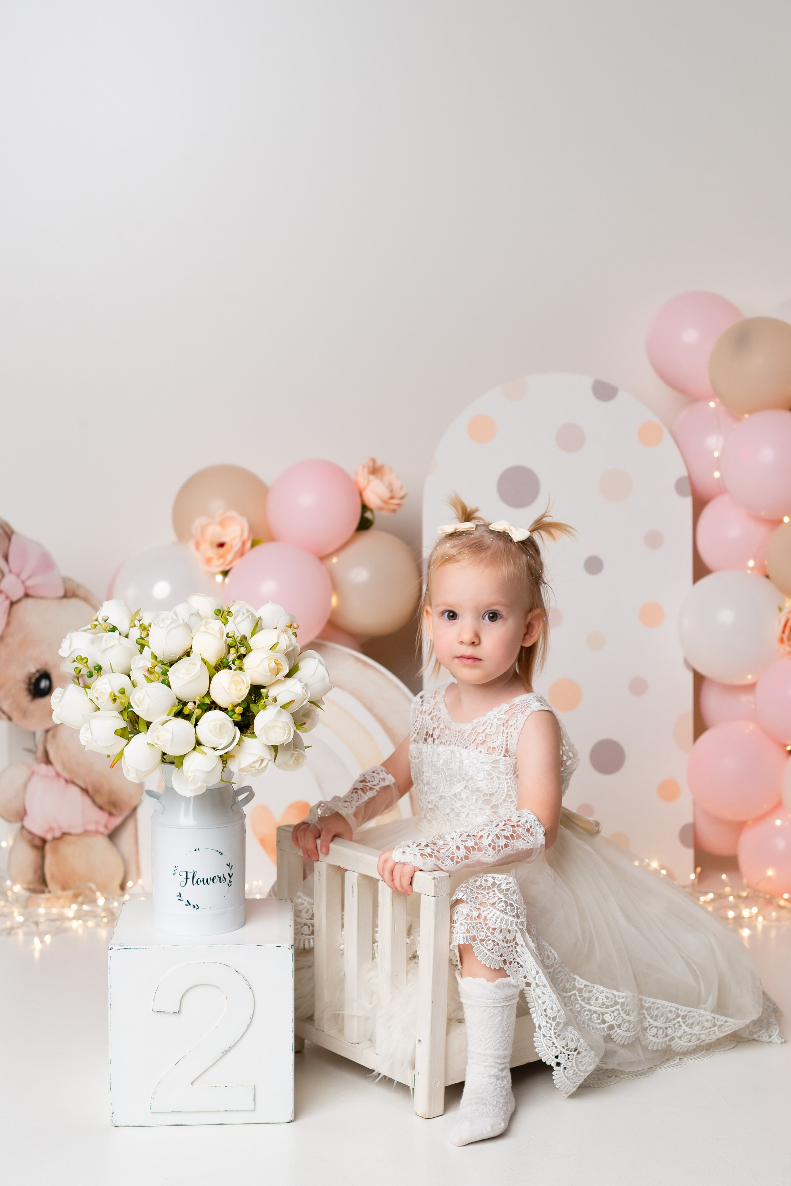 День рождения — 2 года. Детская фотостудия «Мандаринка» | Детский фотограф Краснодар