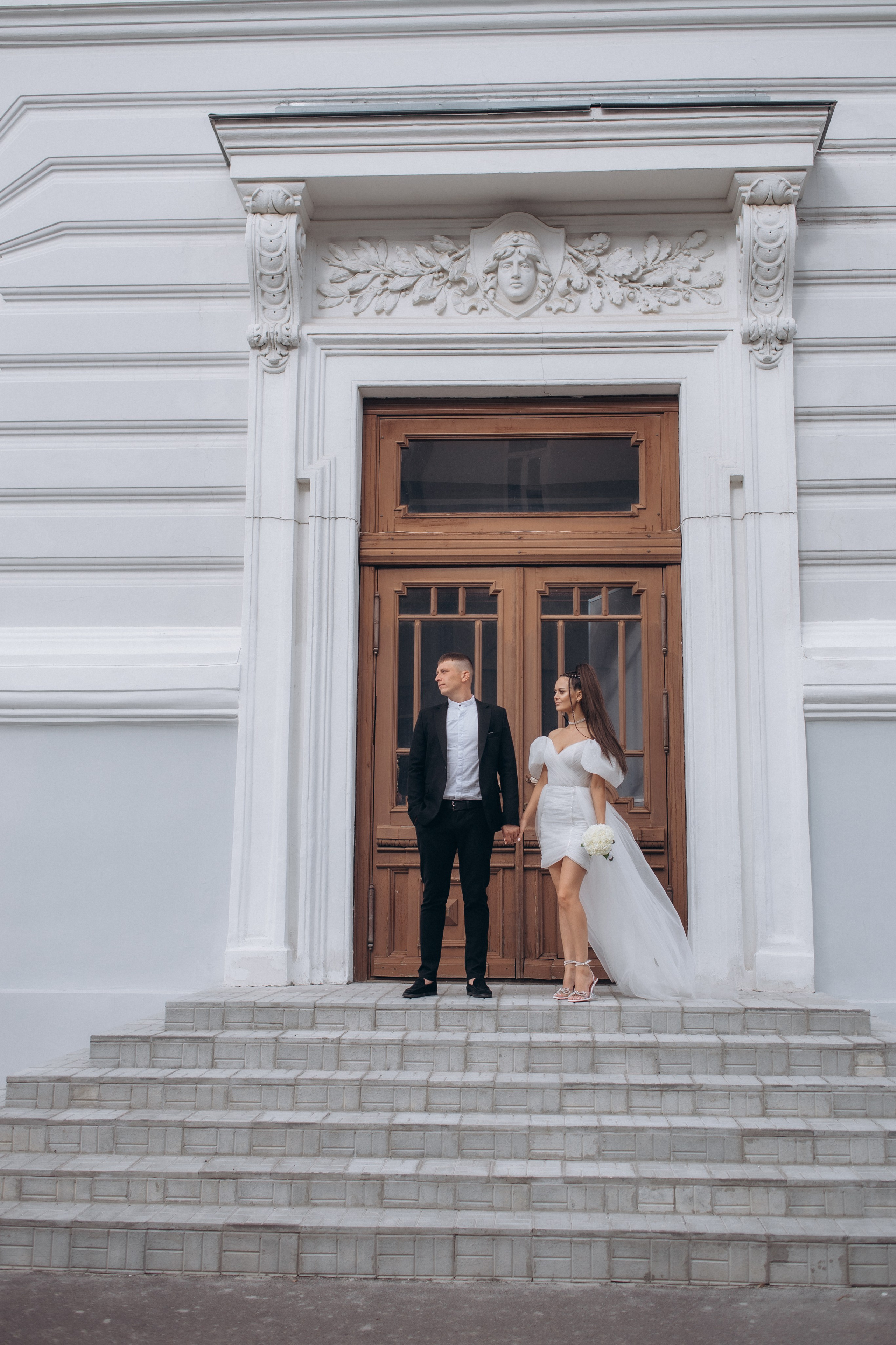 В центре Казани. Свадебный фотограф в Москве и Казани