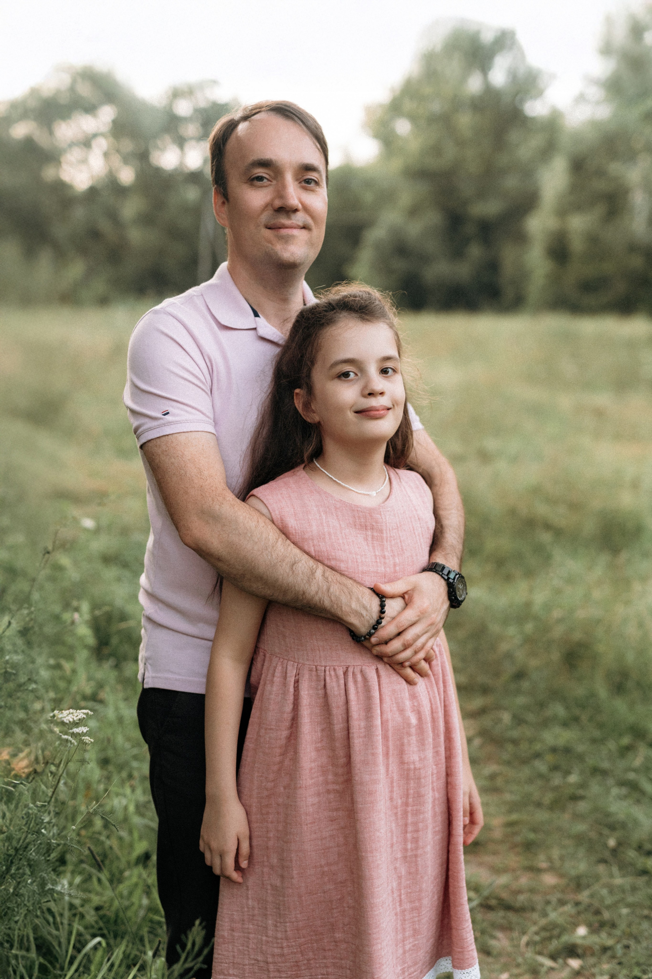 Семейная фотосессия на берегу реки для Миши, Тани, Сони и Таи. Свадебный фотограф в Тамбове Павел Четвертков