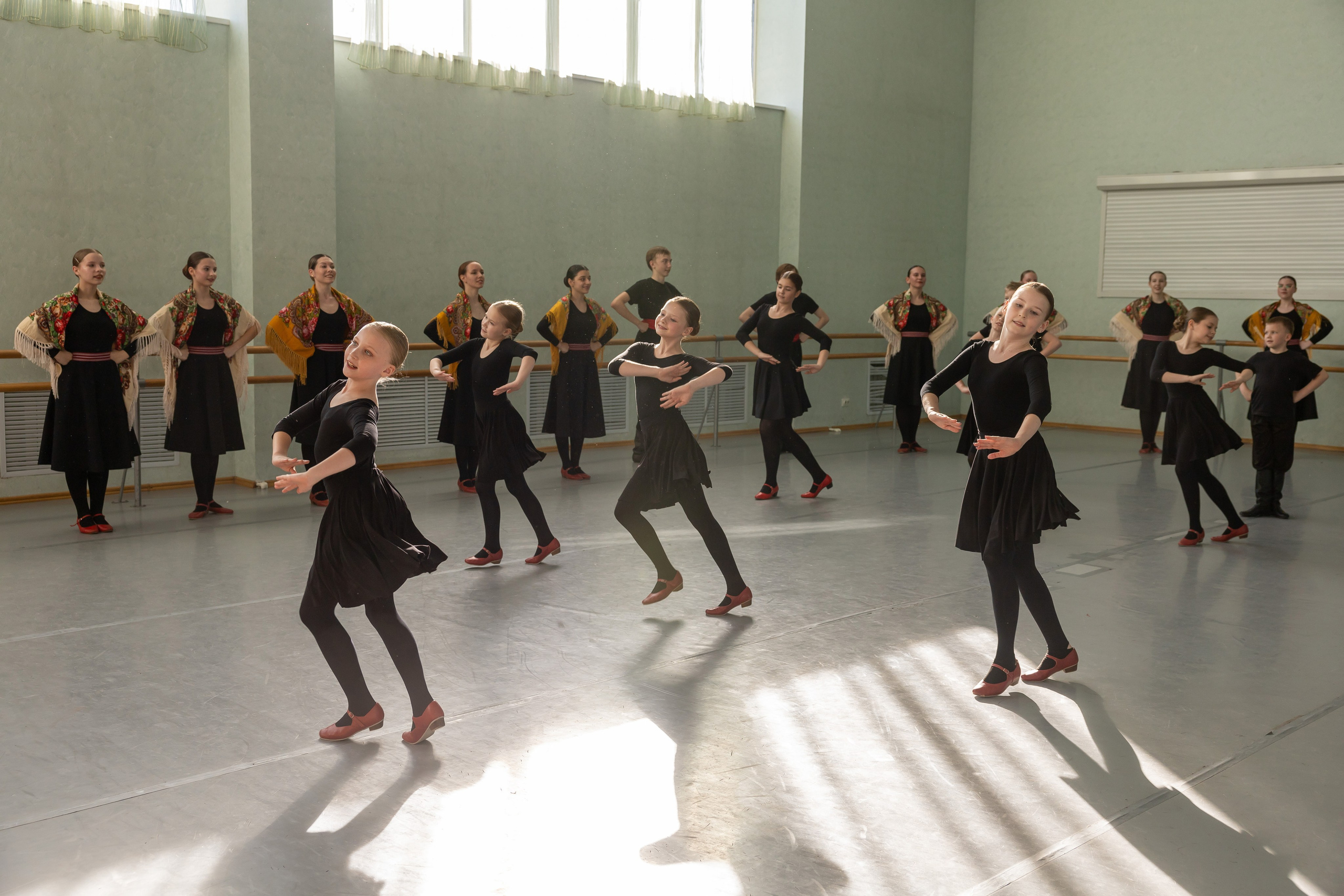 Открытый урок в студии народного танца «Славянский лик». Фотограф в Серпухове Наталья Руденко