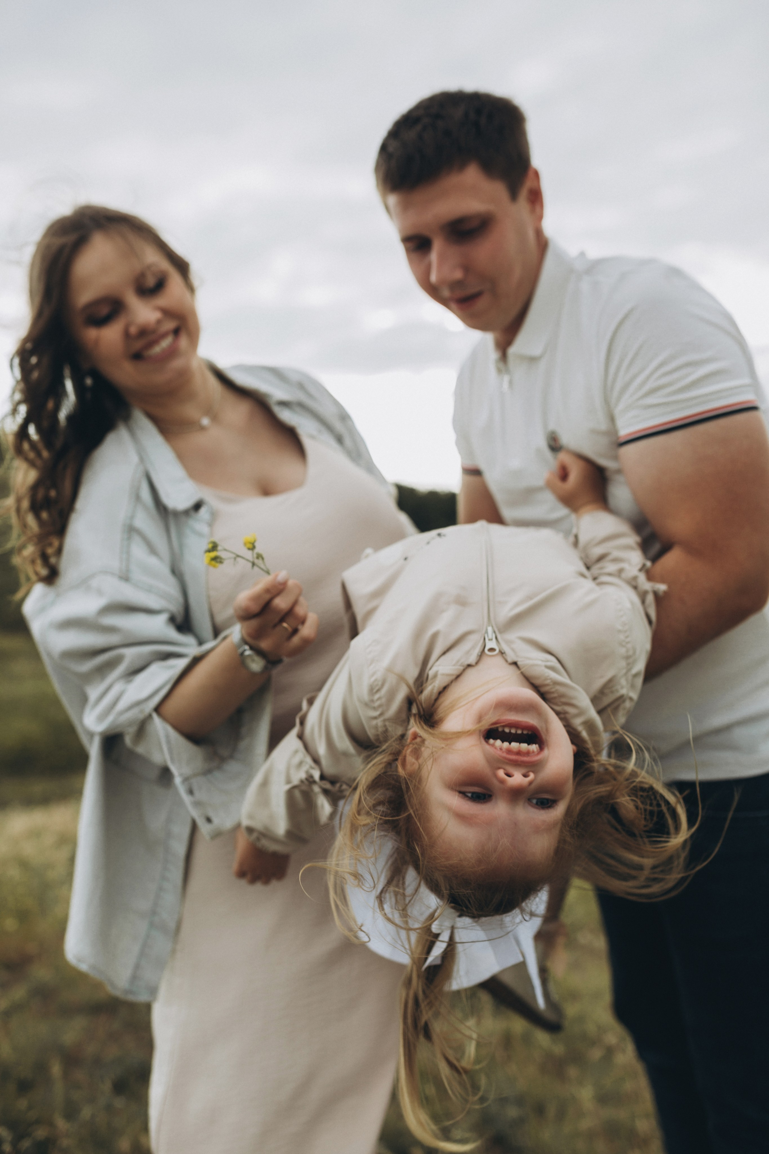 Вова, Саша и Настенька. Семейный и свадебный фотограф в Саратове Катерина Оленская