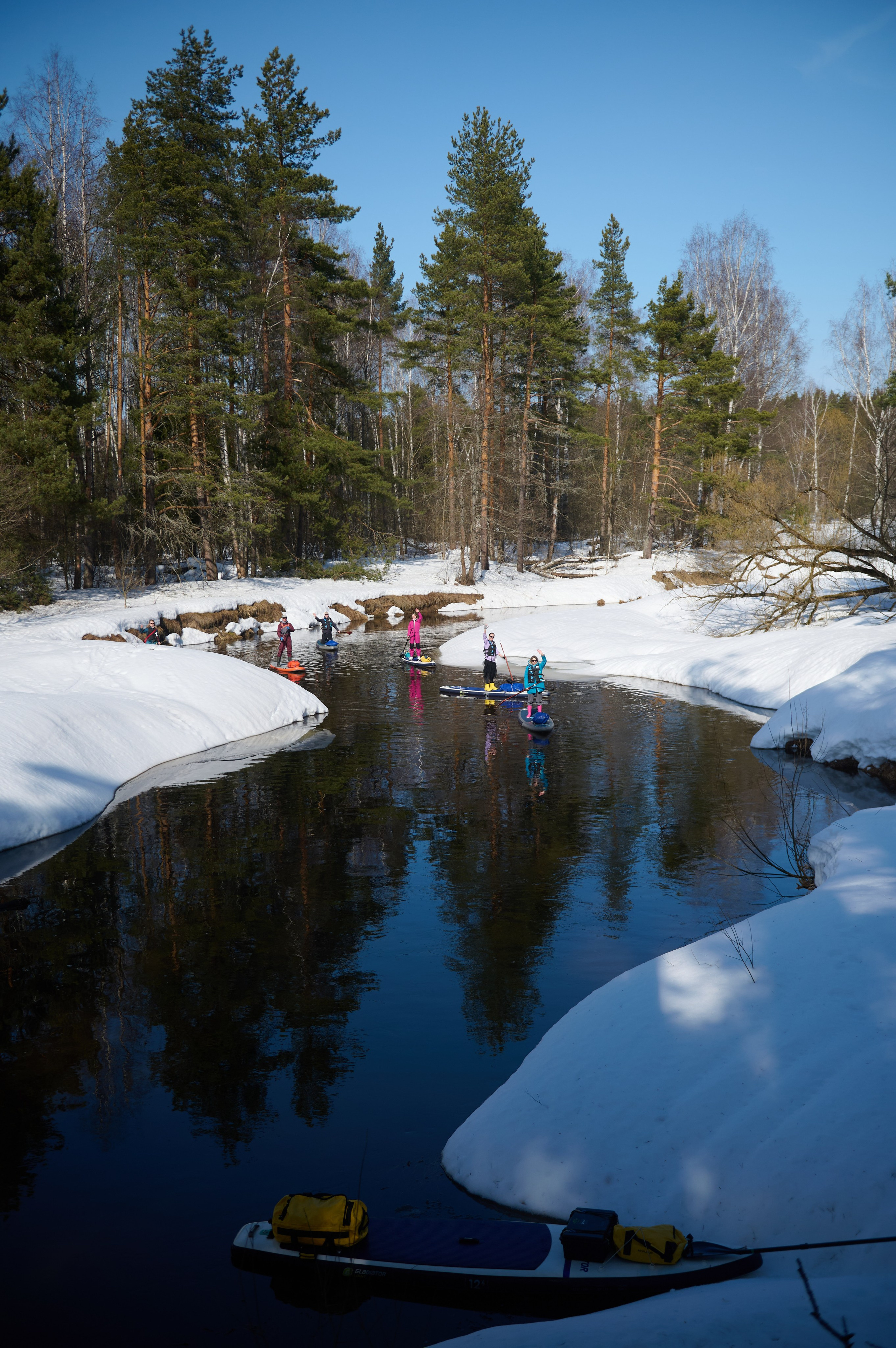 Первый весенний сплав р. Нерская. Главная