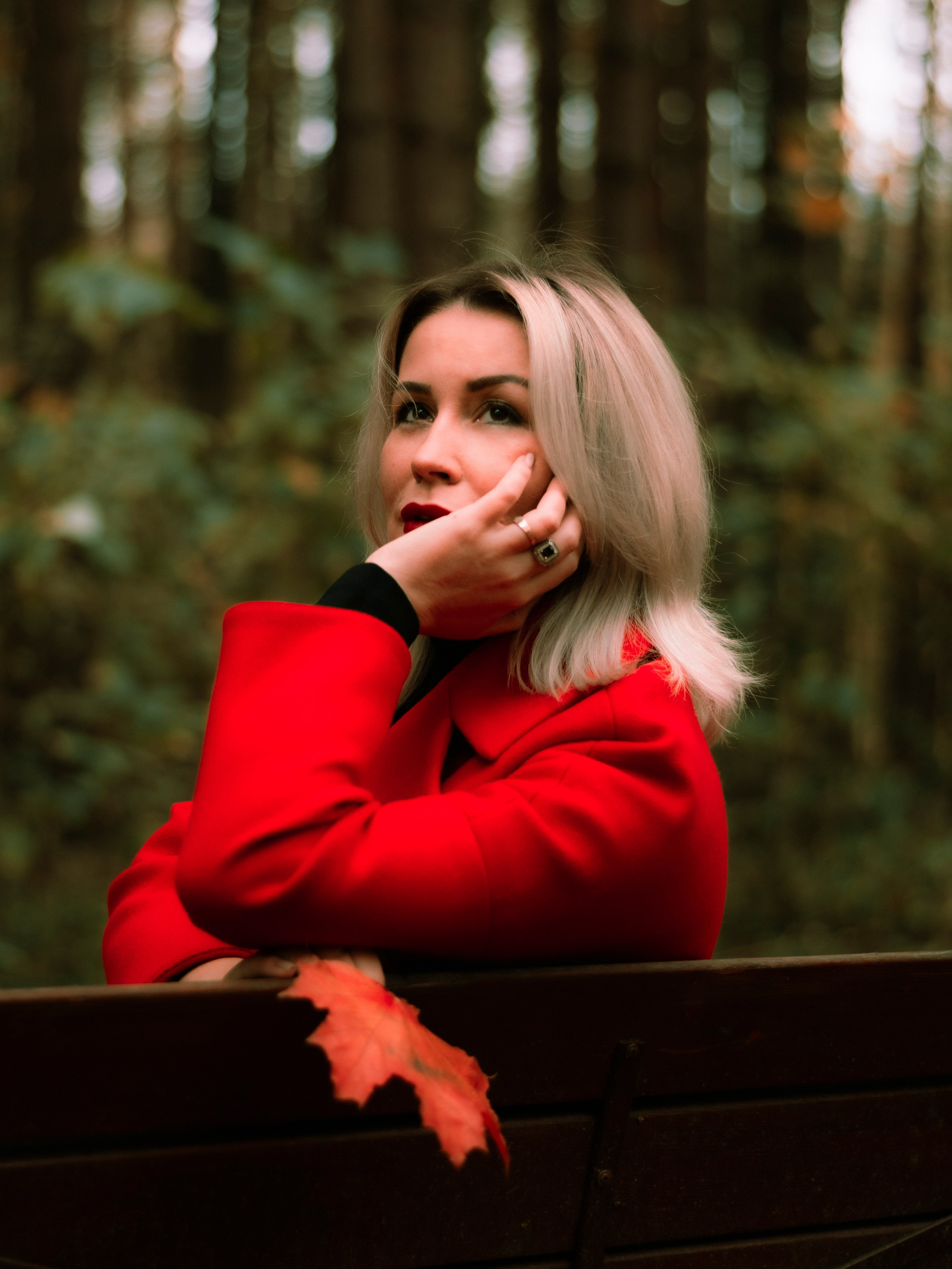 Anya — Autumn Forest. Портретный фотограф Москва Белогорцев Сергей