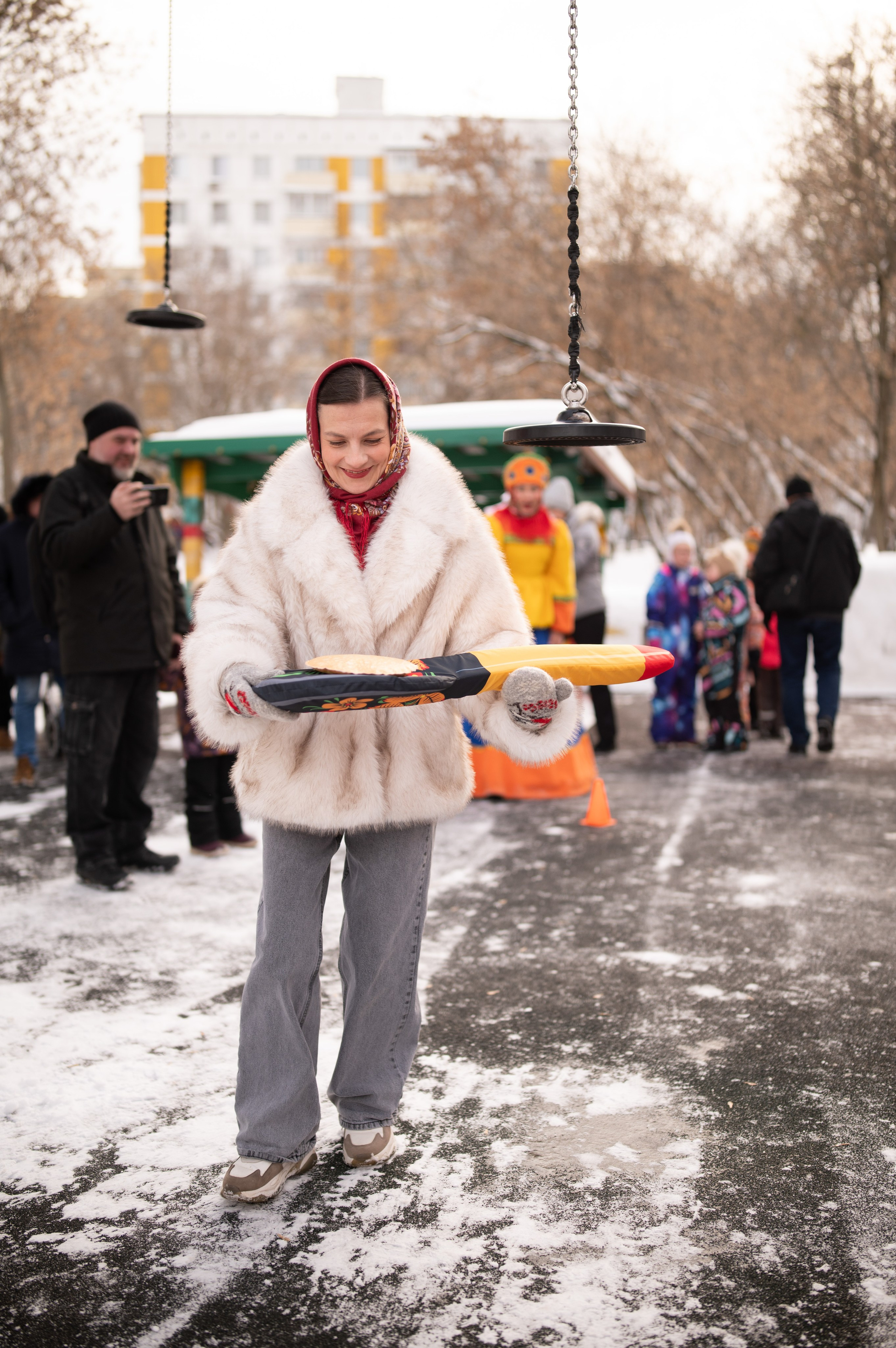 Масленица в школе Big City English. Семейный и детский фотограф в Москве Анна Оськина