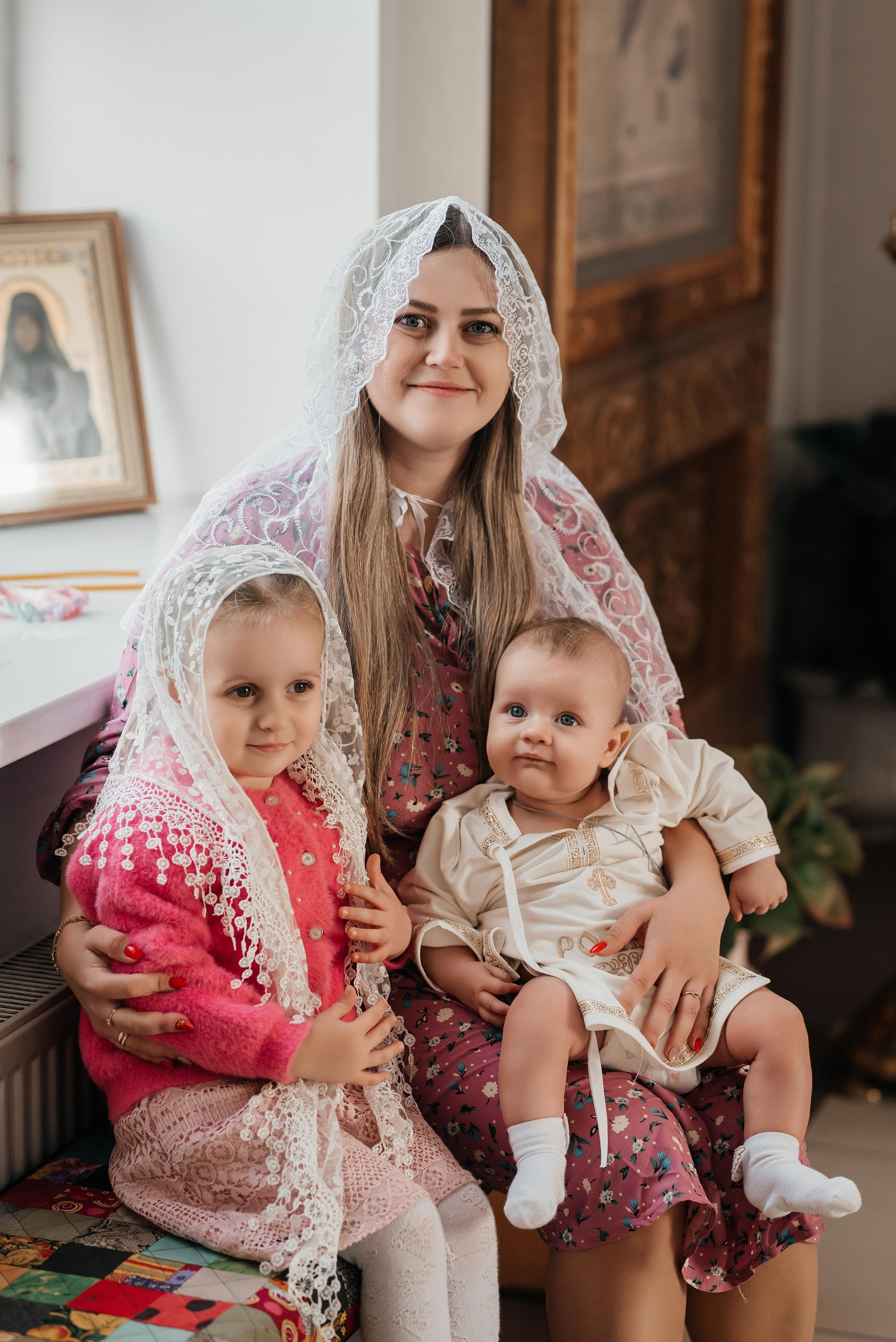 Крещение Ромы. Свадебный и семейный фотограф Яна Стражева. Волгоград, Москва