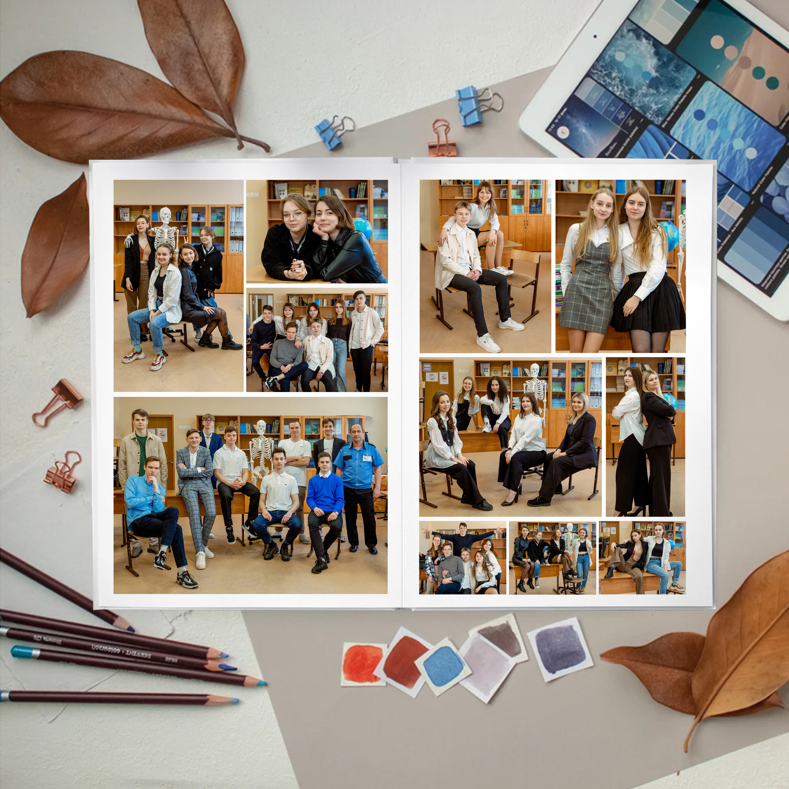 Стандарт. Выпускные альбомы для детского сада и школы