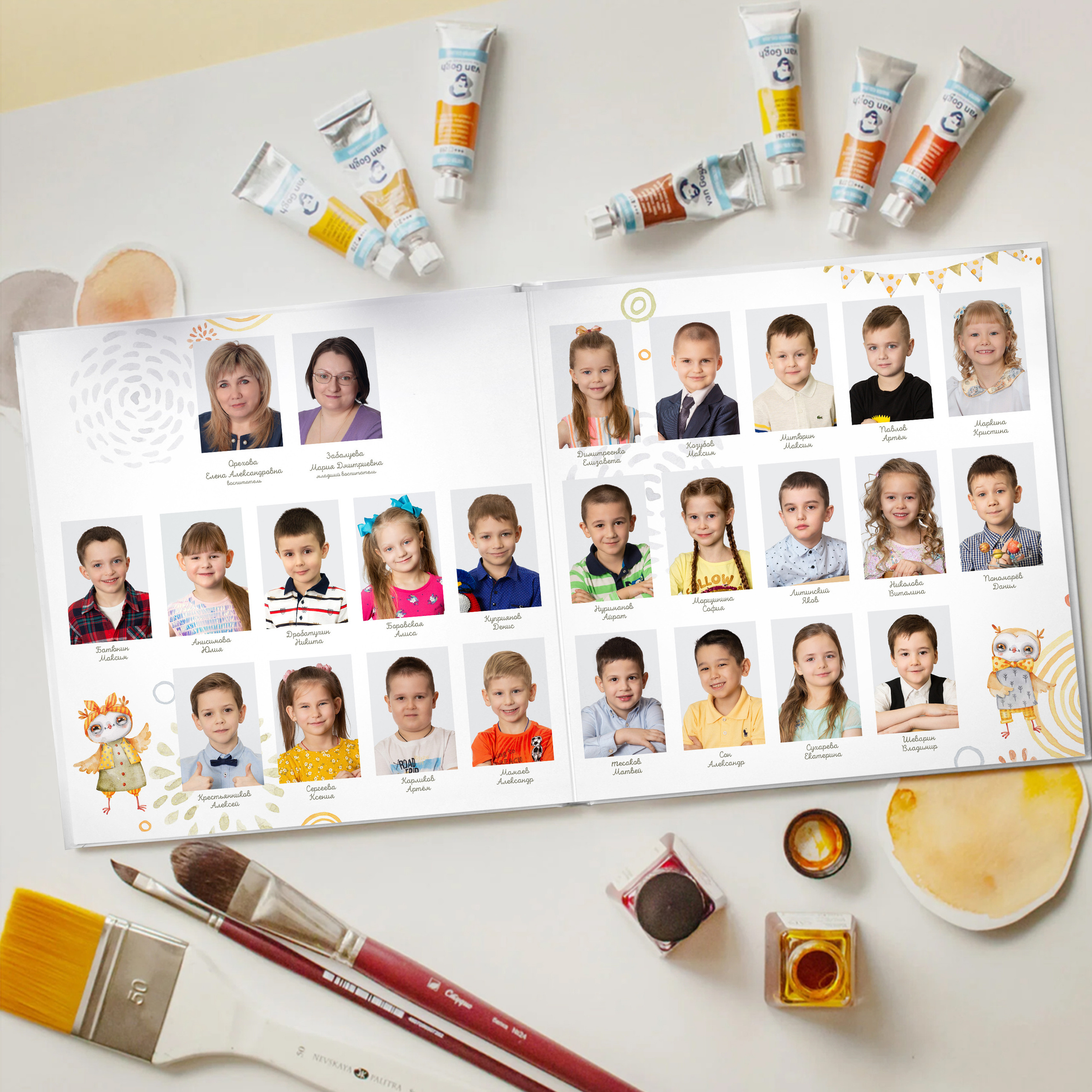 Альбом «Совята». Выпускные альбомы для детского сада и школы