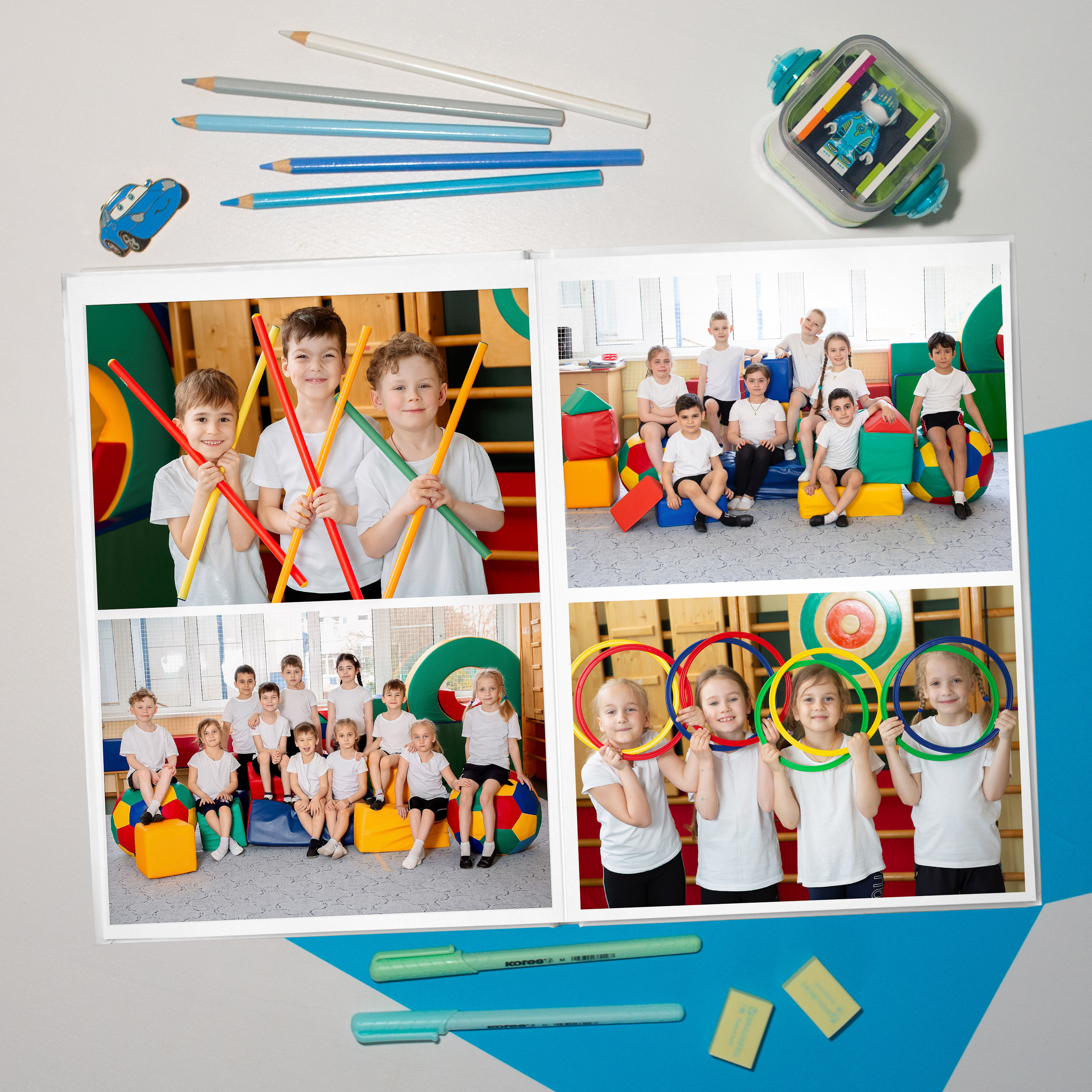 Альбом «Яркий» 🔸Премиум🔸. Выпускные альбомы для детского сада и школы