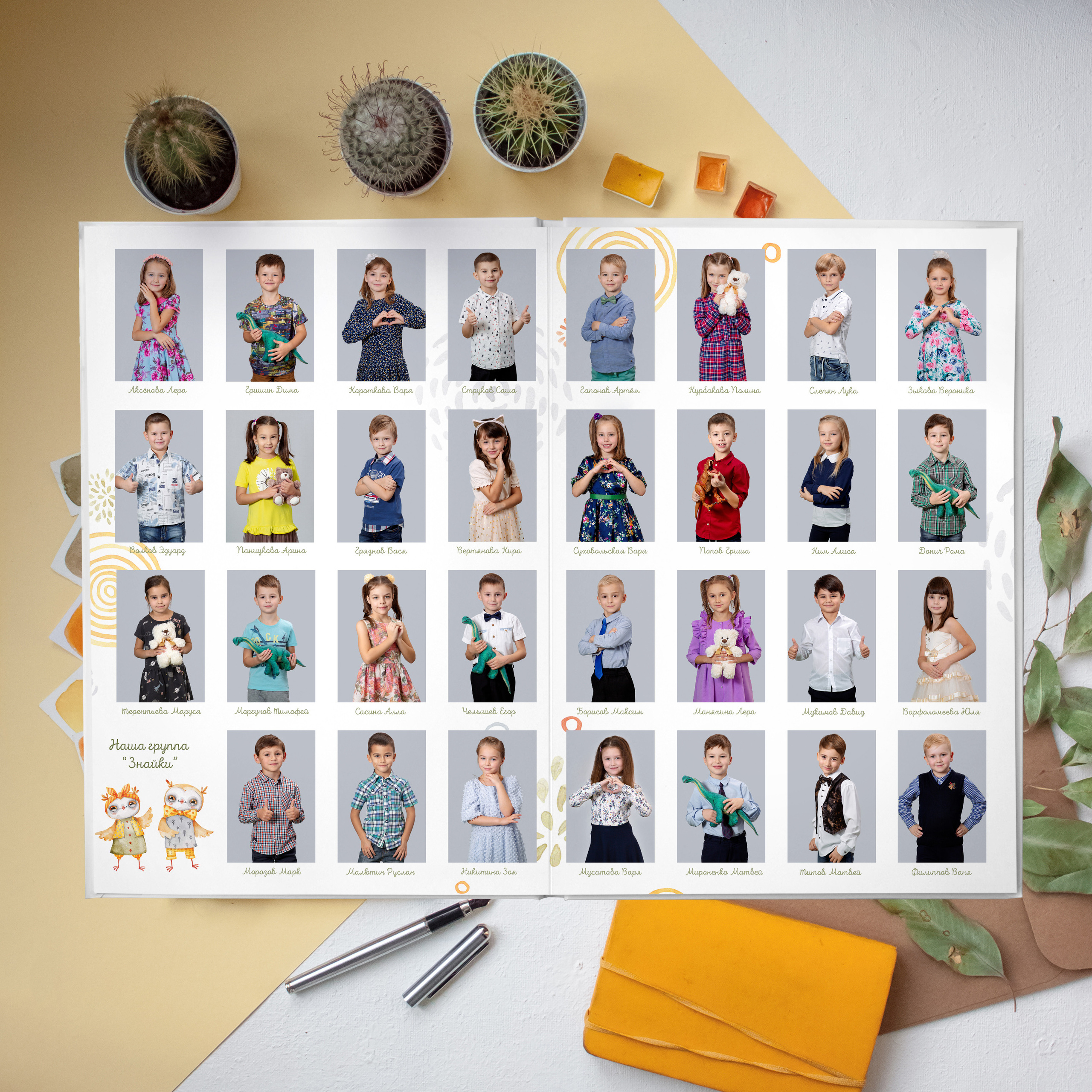 Альбом «Совята». Выпускные альбомы для детского сада и школы