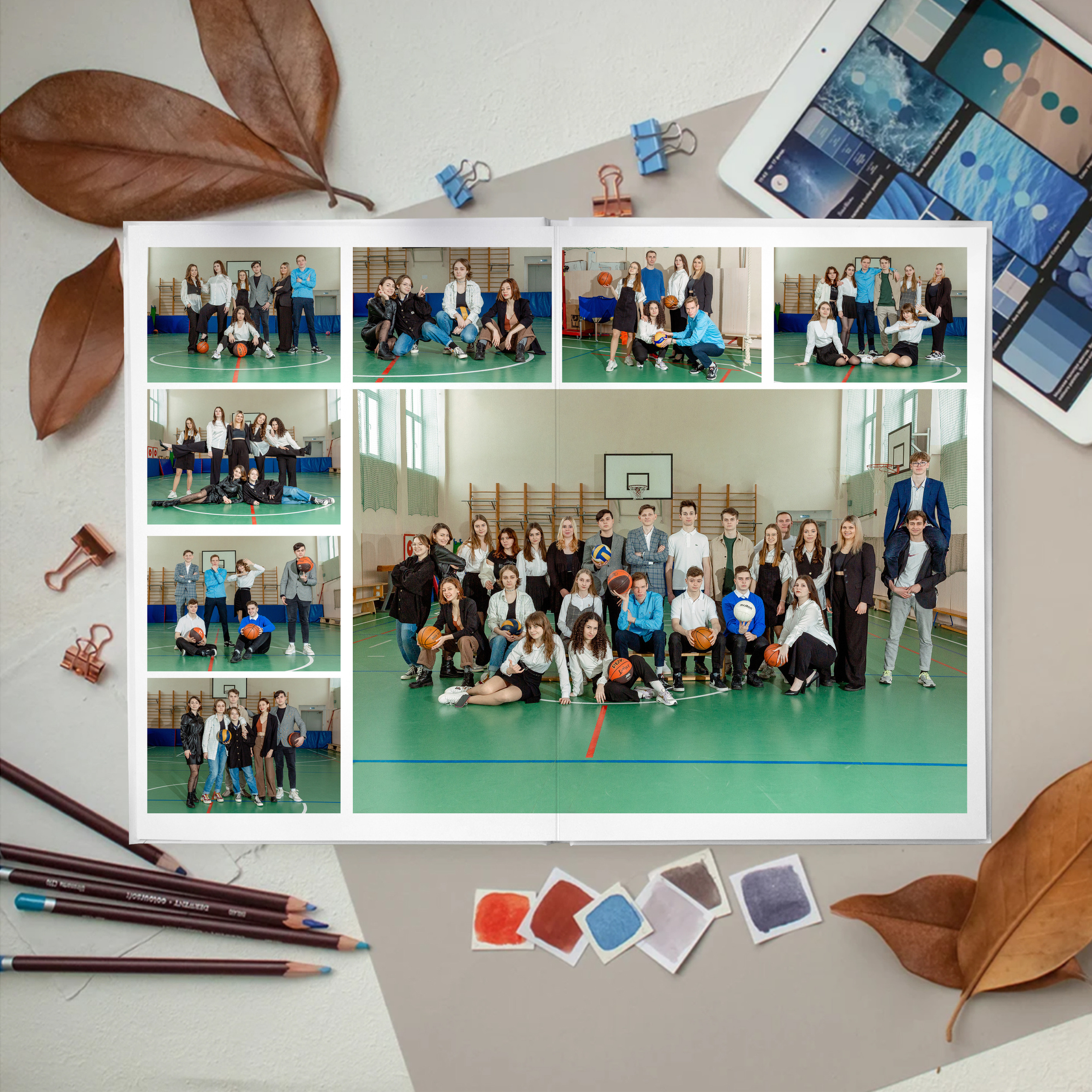 Стандарт. Выпускные альбомы для детского сада и школы