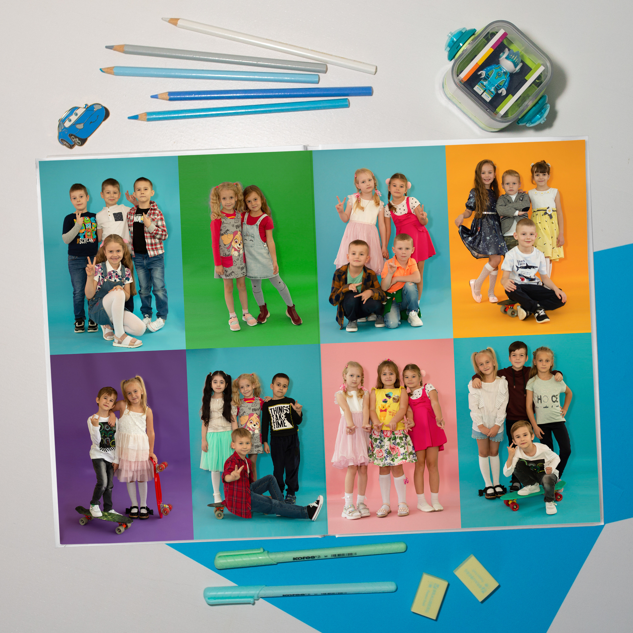 Альбом «Яркий» 🔸Премиум🔸. Выпускные альбомы для детского сада и школы