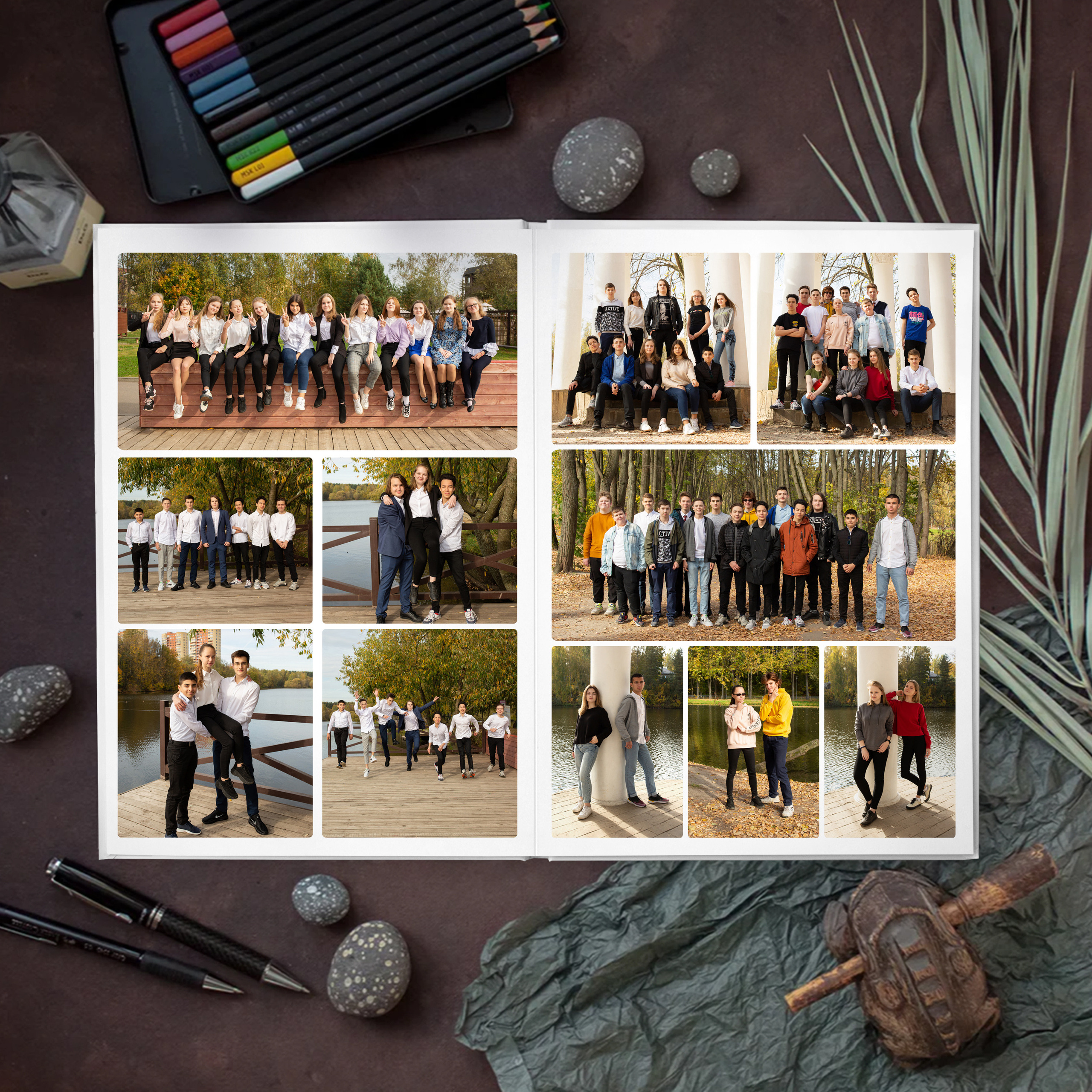 Стандарт. Выпускные альбомы для детского сада и школы