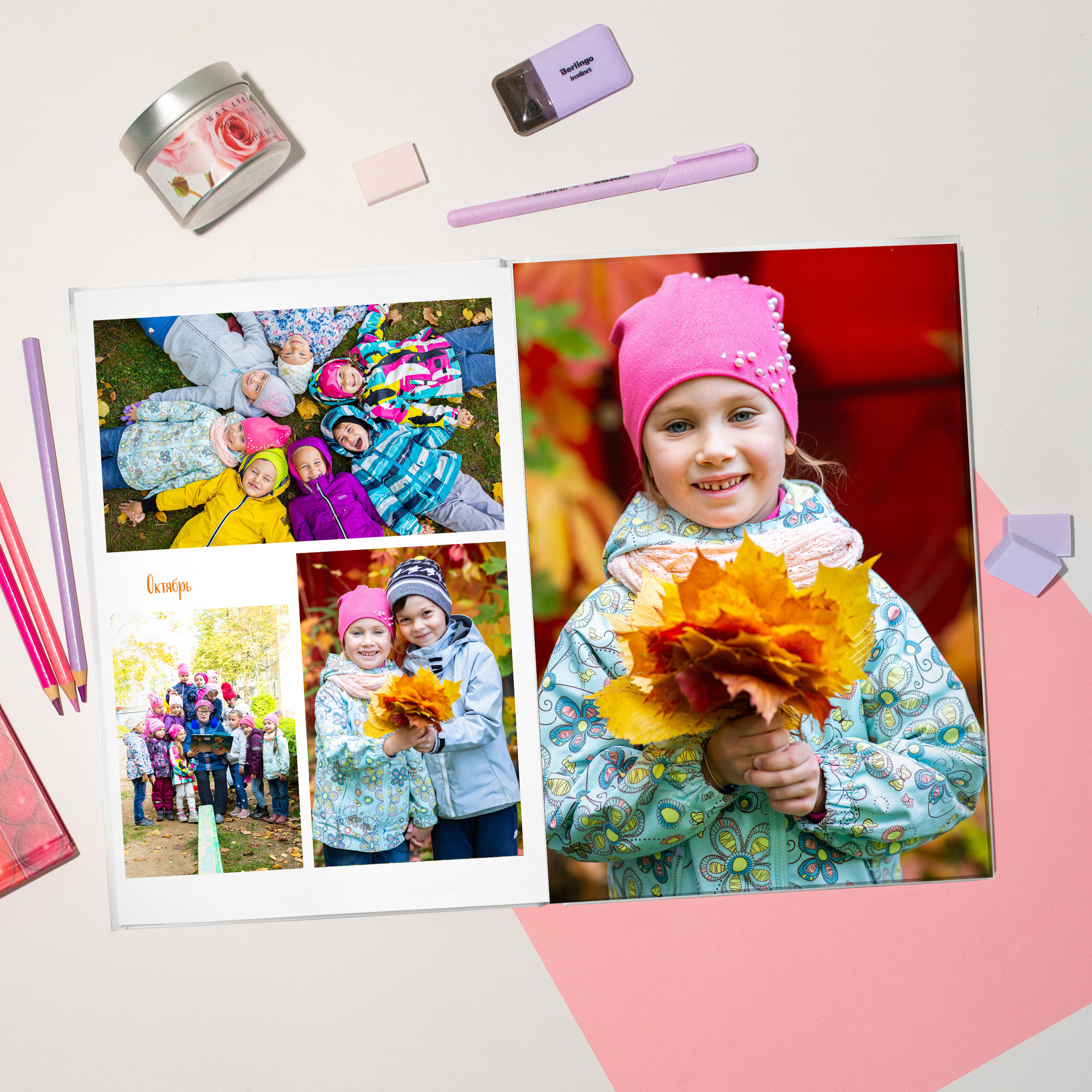 Альбом «Яркий» 🔸Премиум🔸. Выпускные альбомы для детского сада и школы