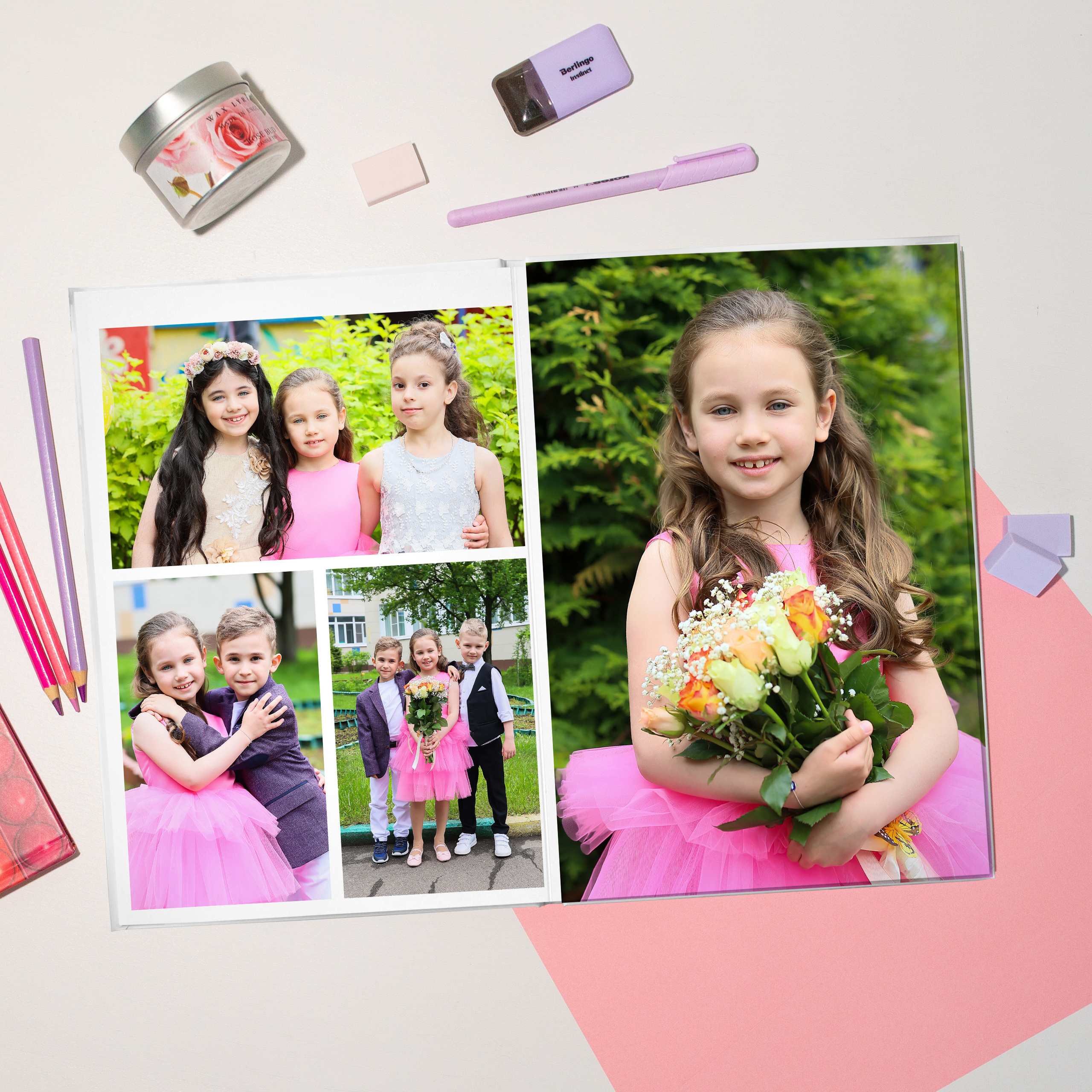 Альбом «Яркий» 🔸Премиум🔸. Выпускные альбомы для детского сада и школы