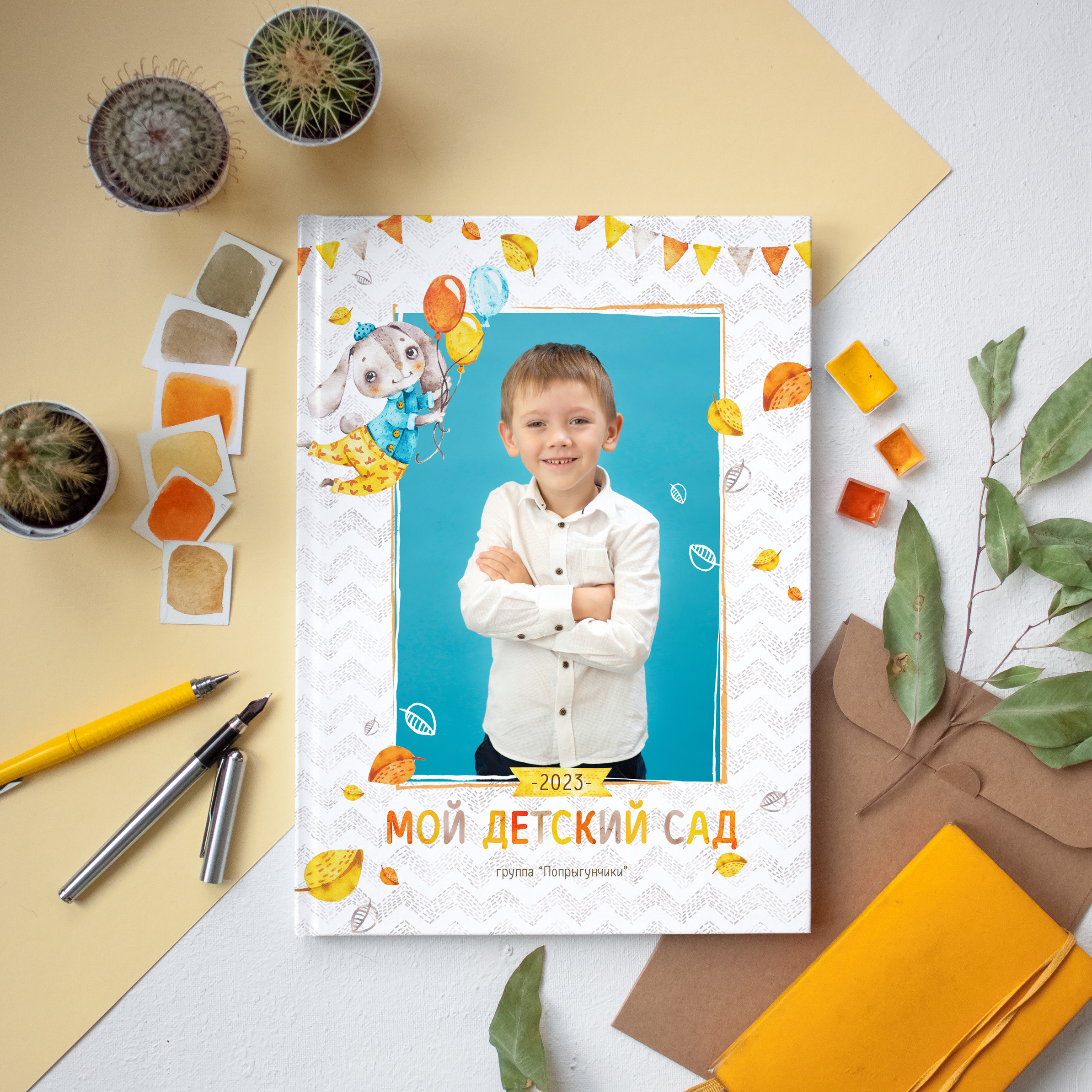 Альбом « Белый кролик». Выпускные альбомы для детского сада и школы