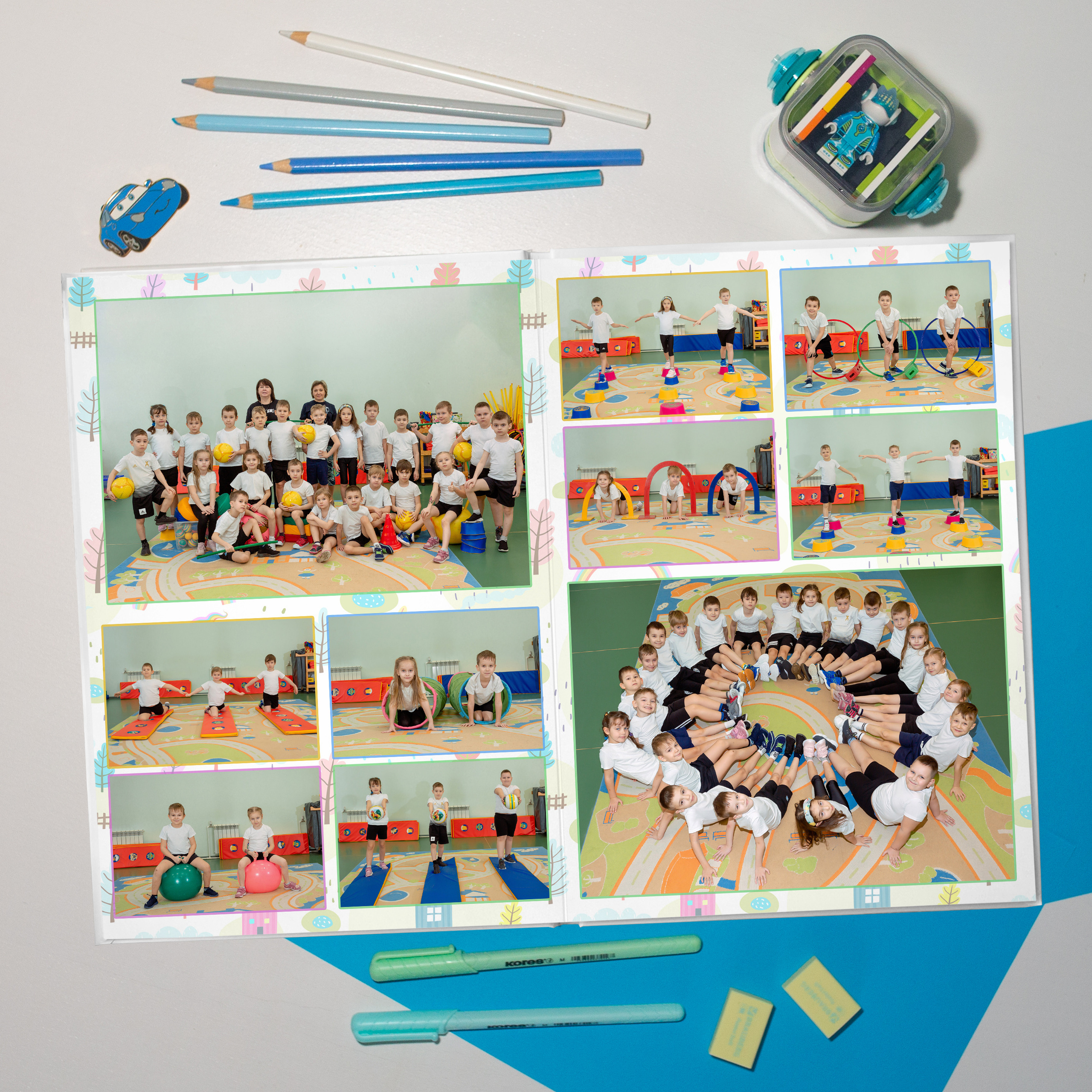 Фото на физкультуре. (общий вариант)