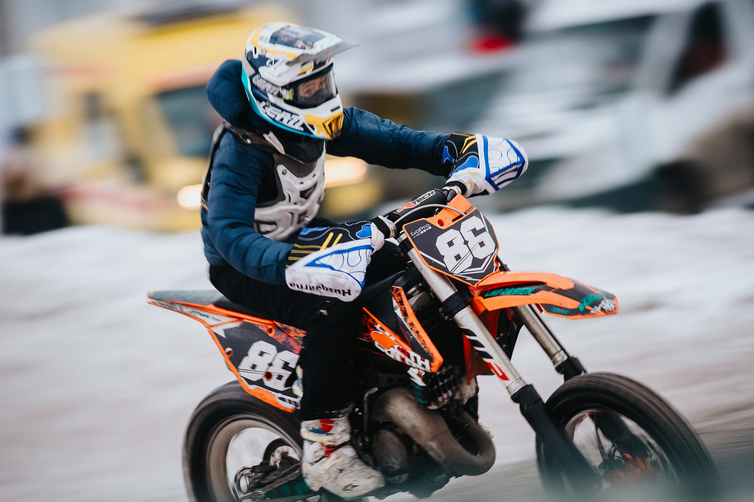 29.12.2024 — Праздничная тренировка на мотоциклетной трассе Люскус. Репортажный фотограф в Кемерово