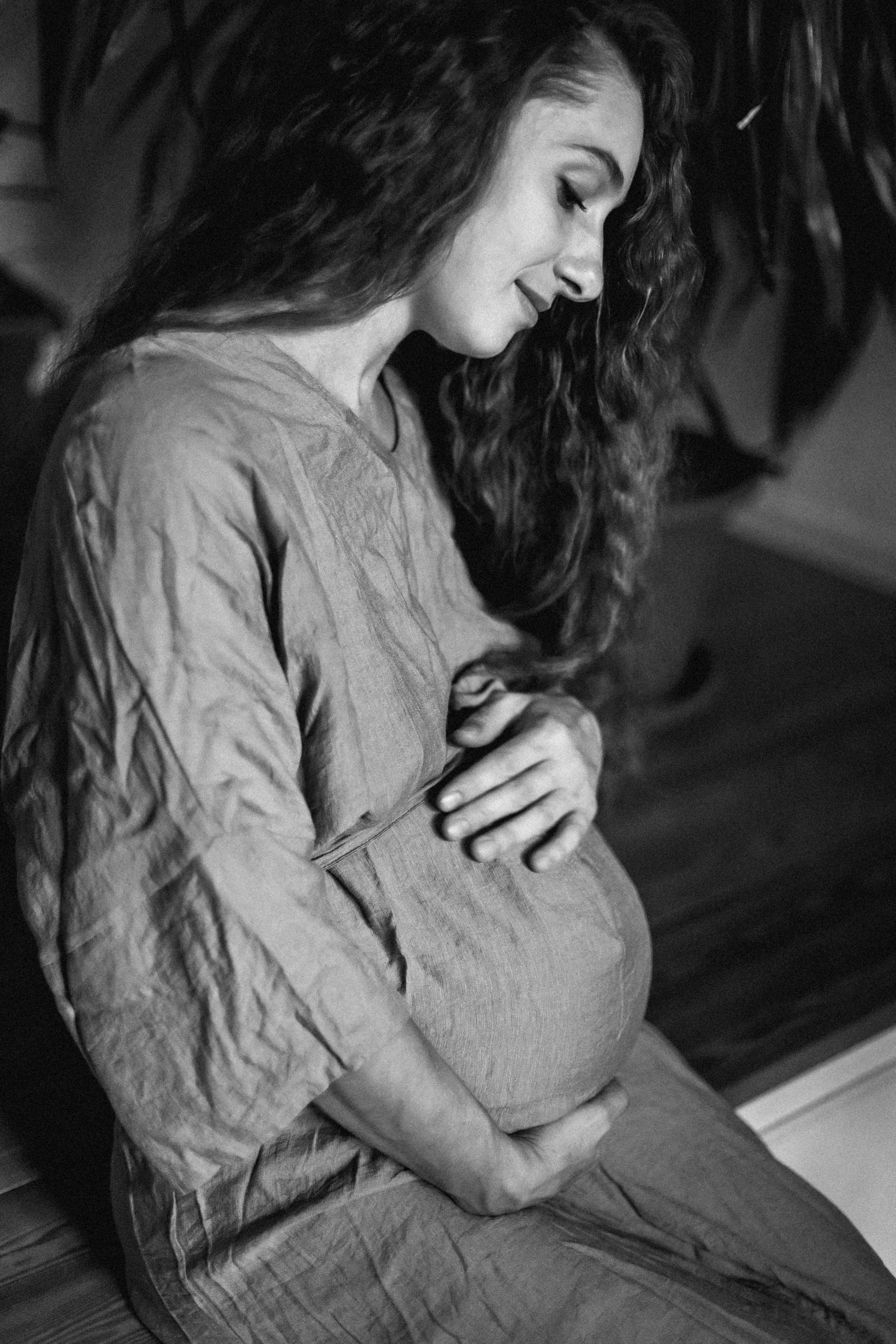 Настя и дочери. Домашняя съёмка. Фотограф в Москве Базанова Дарья