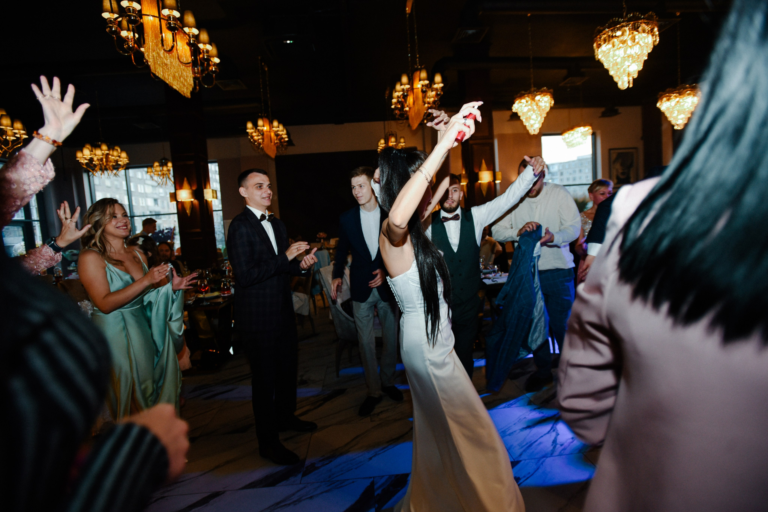 Виктор и Ангелина Банкет на 100 гостей Ресторан Segreto. Фотограф Лола Волна, город Москва