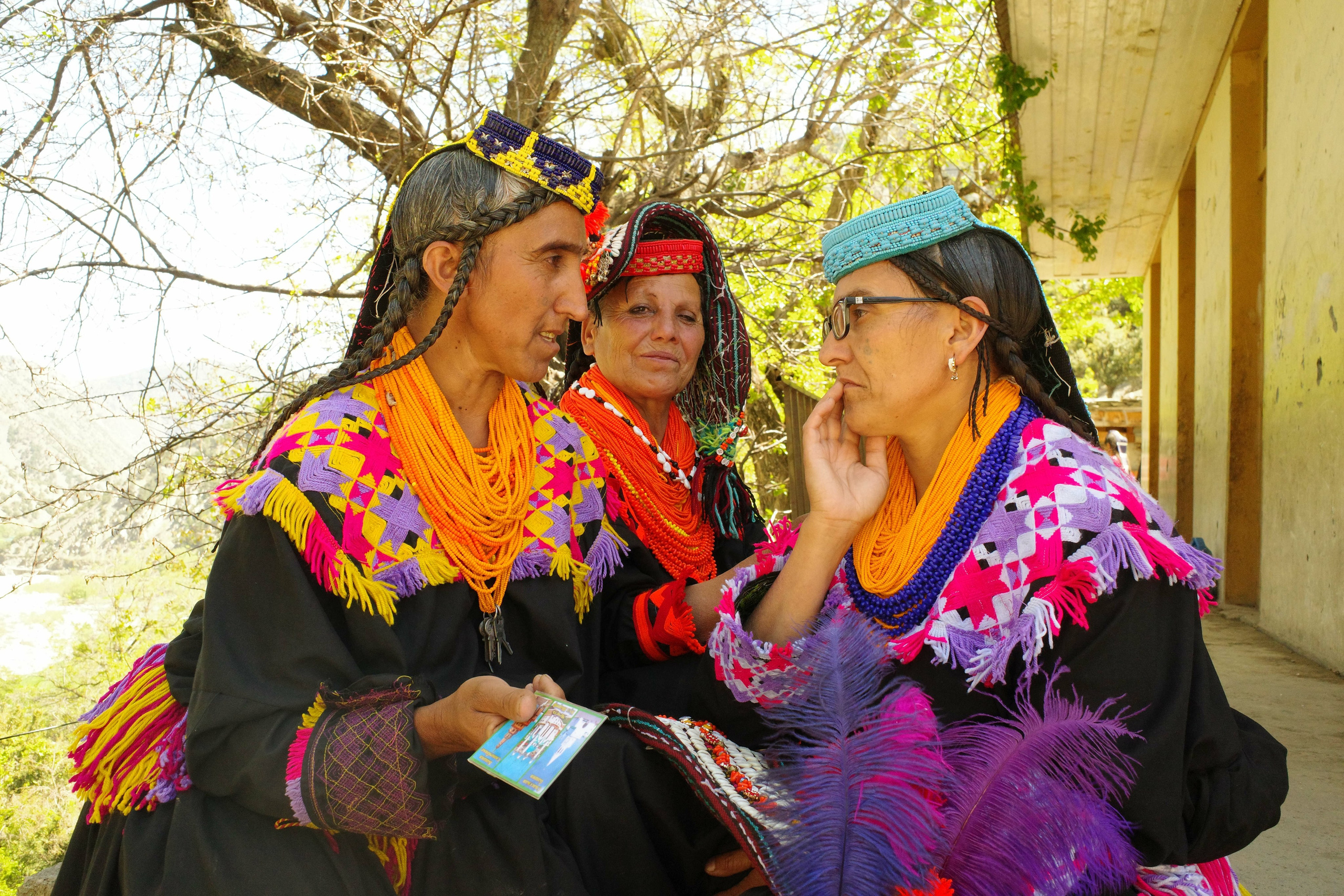 Women at Chilam Joshi Festival