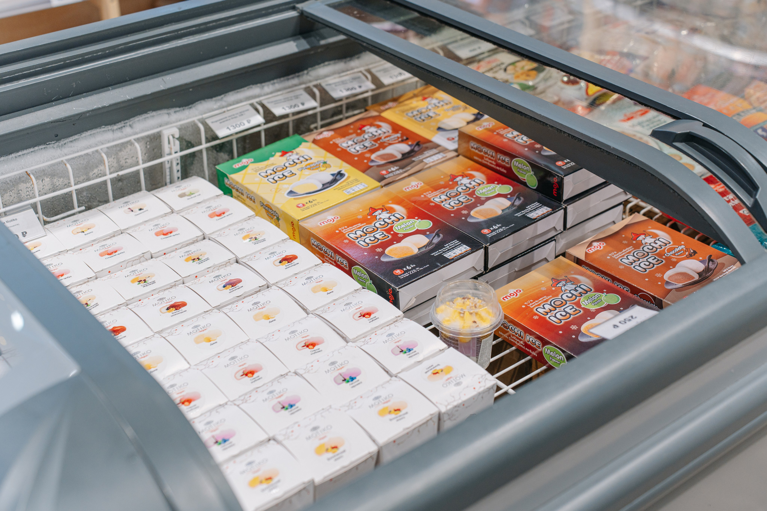 Интерьер магазина азиатских продуктов в Москве Korfood.ru