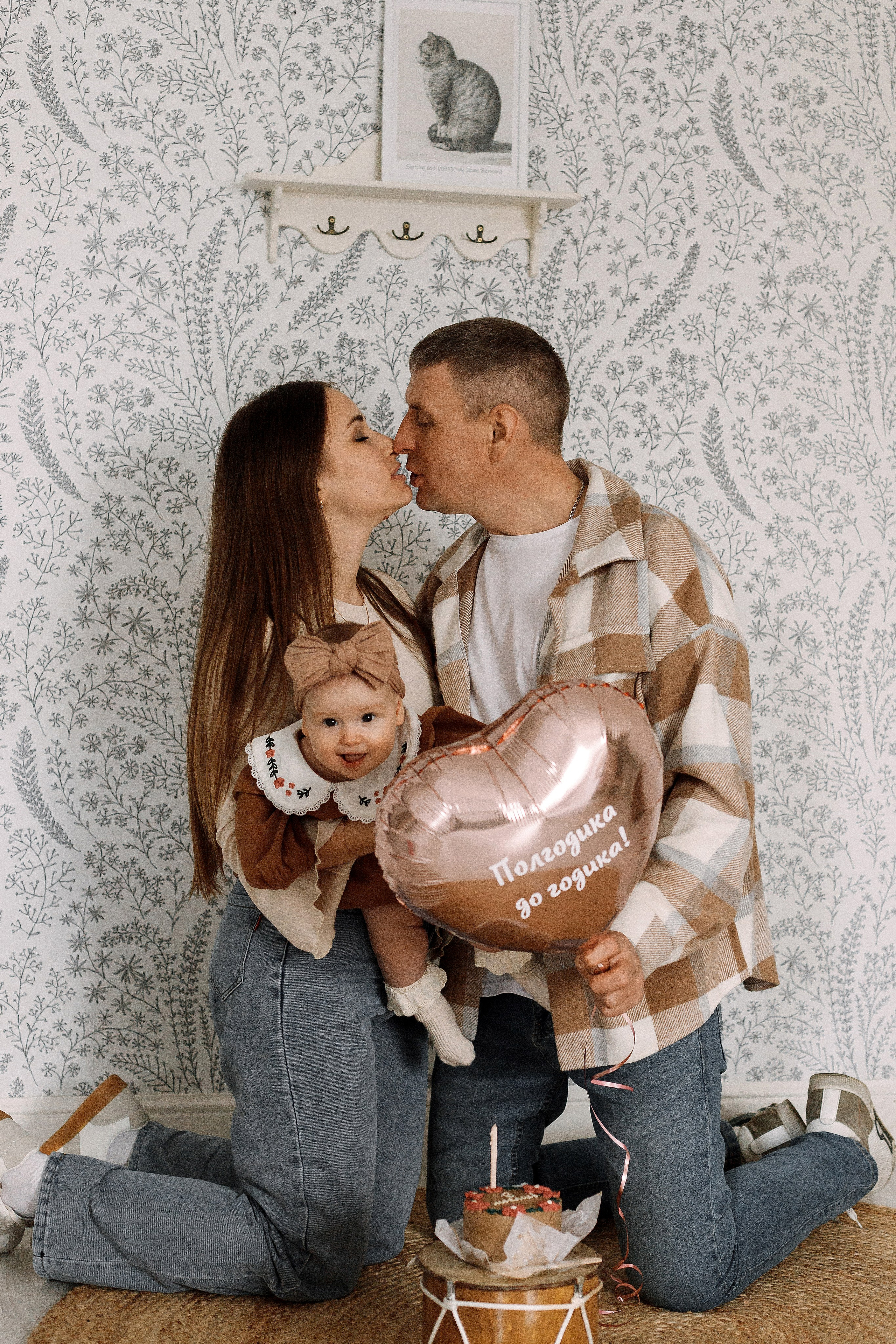 Оля, Алексей и Кариночка фотостудия Фабрика. Фотограф Александра Сыщенко