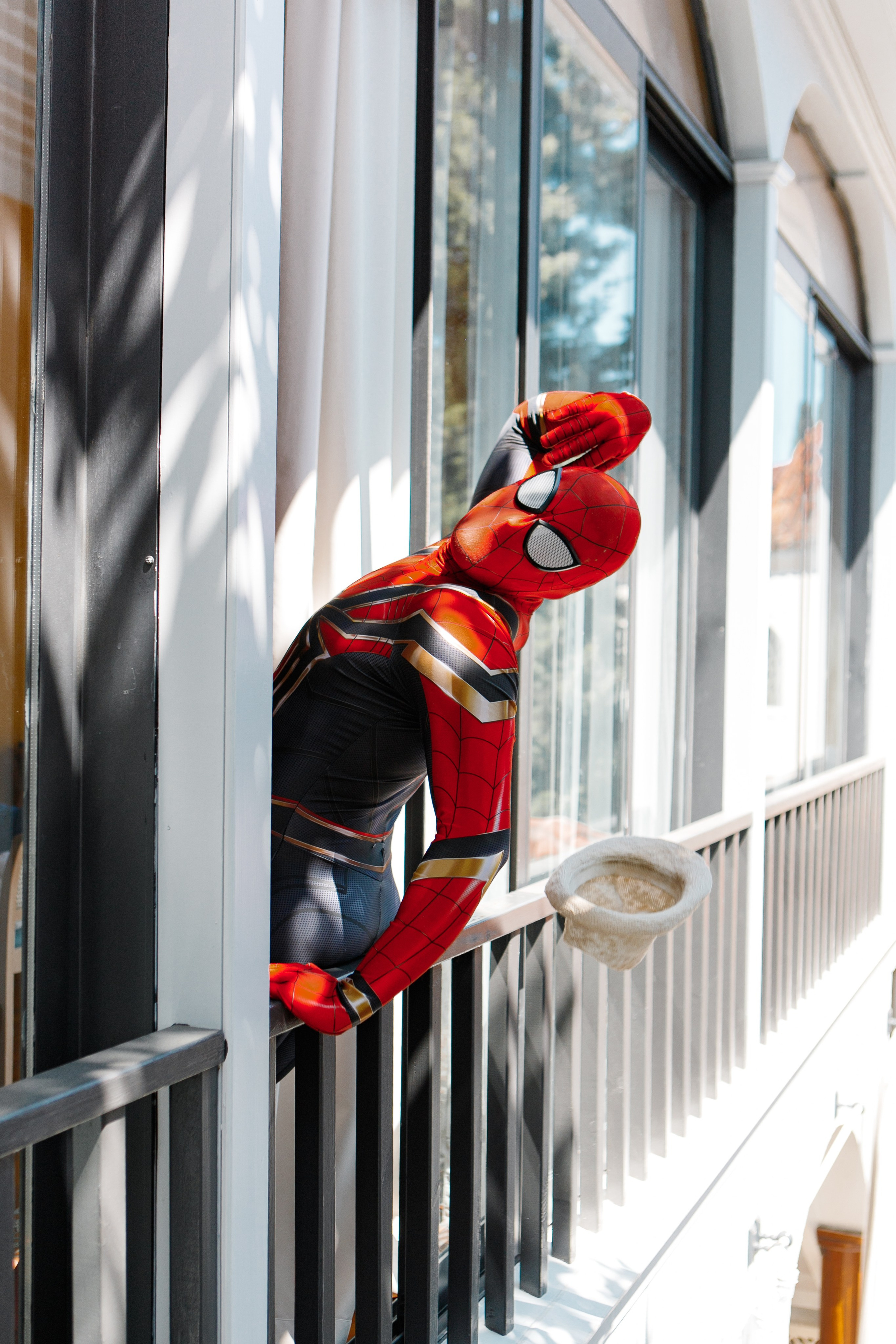 Человек-паук. Фотограф Анастасия Кулешова