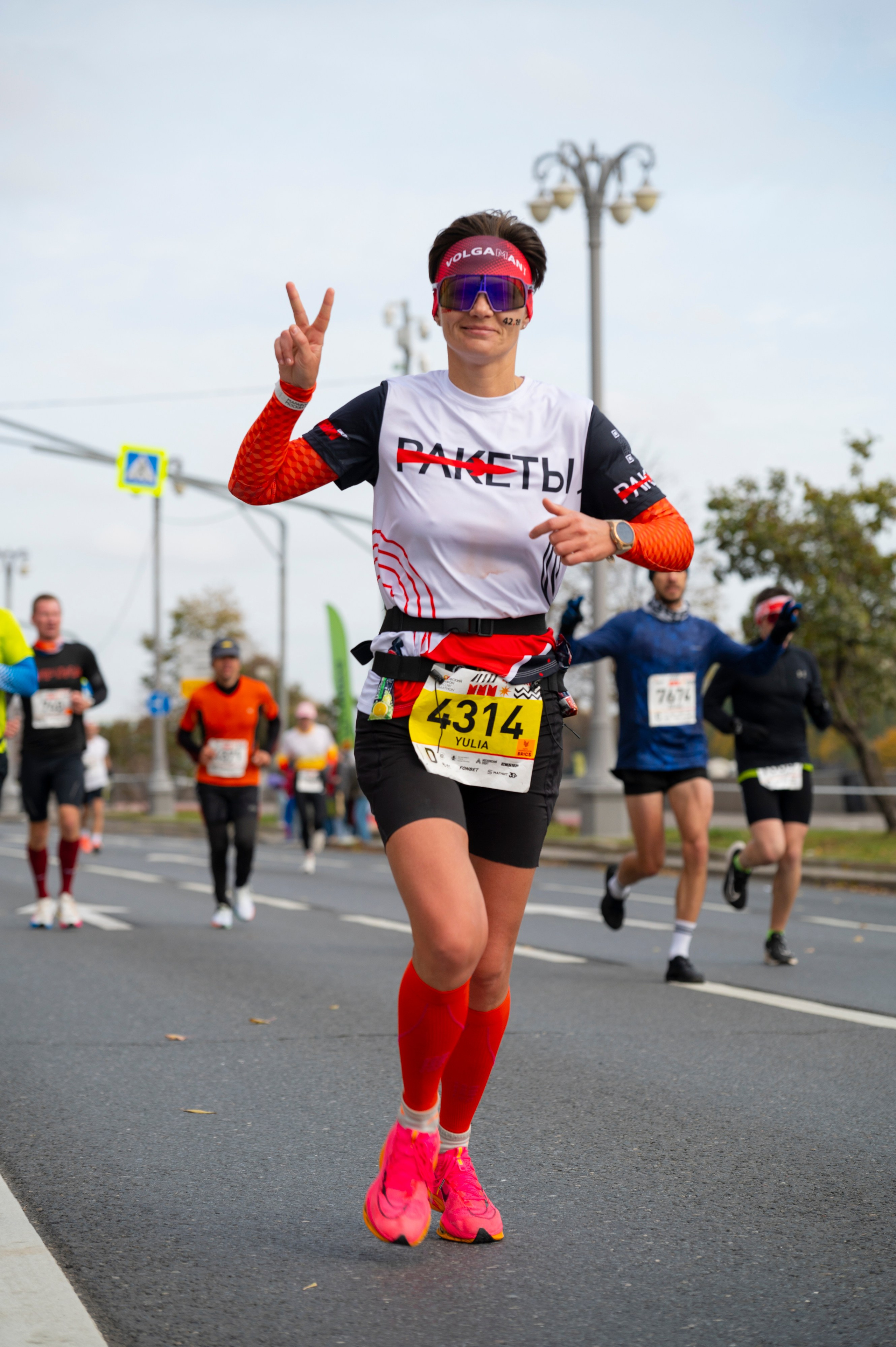 Спортивные мероприятия: Московский марафон 2024. Фотограф Михаил Волков