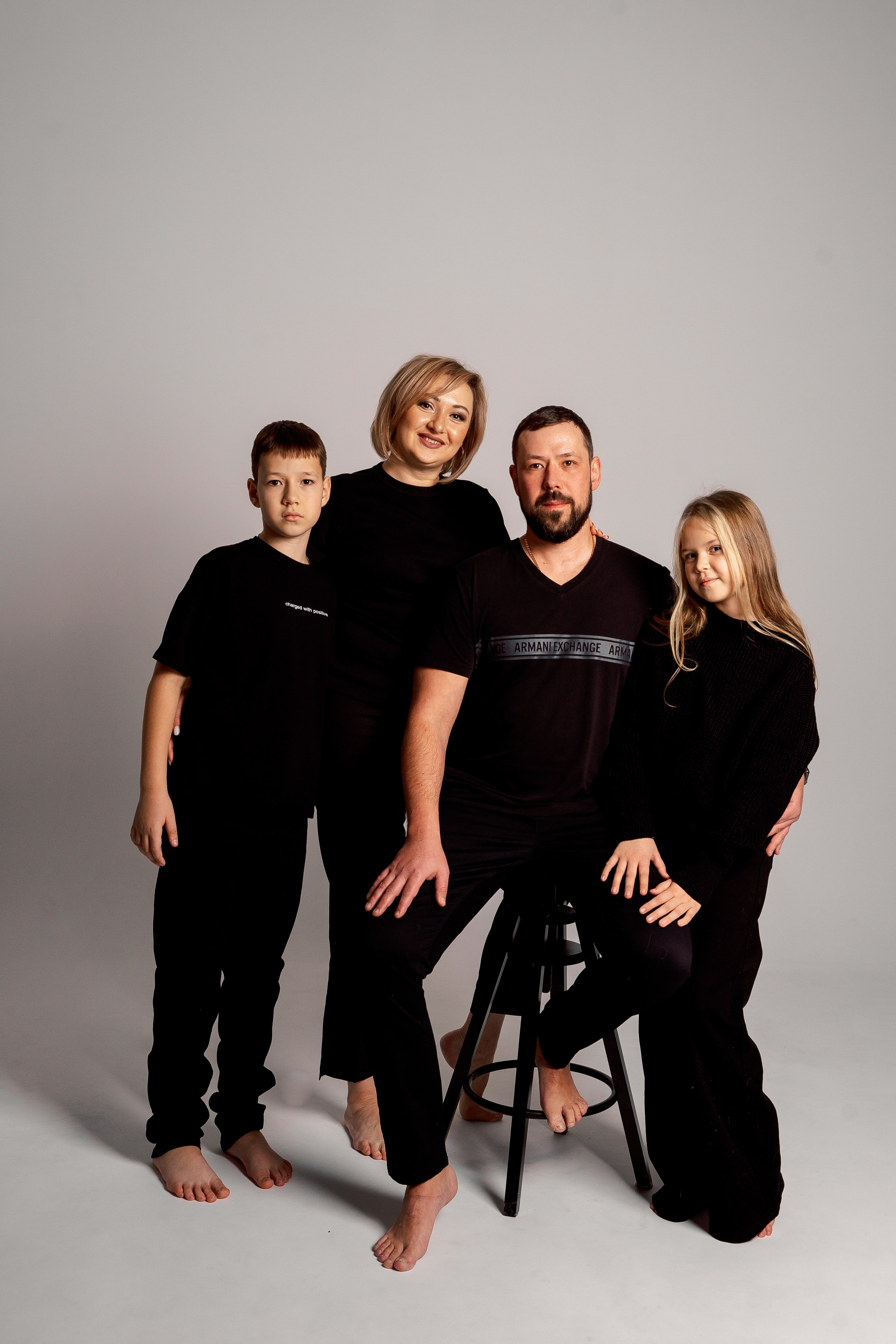 Семья в Студии. Фотограф в Казани Алсу Багабиева