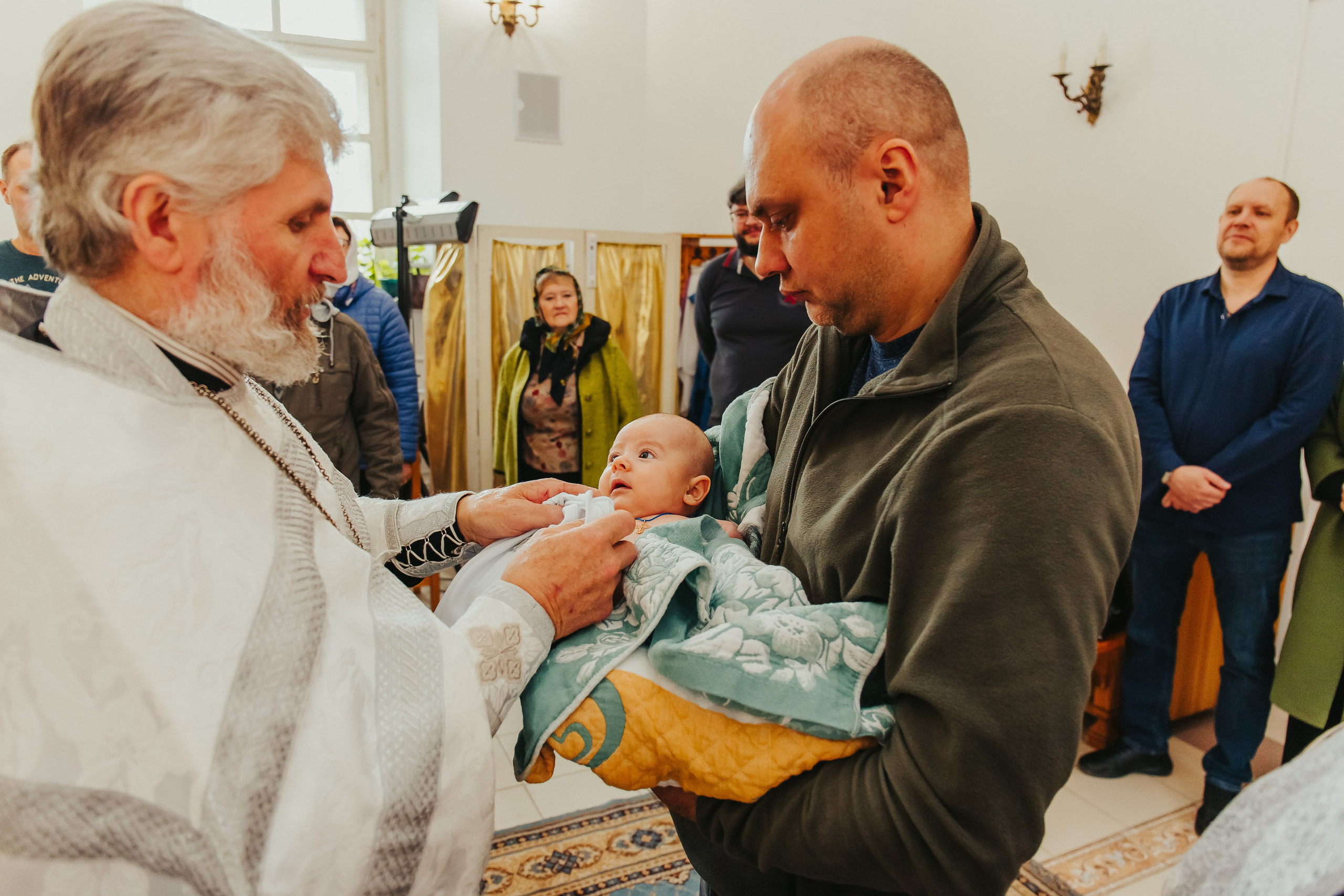 Фотосъемка крещения ребенка. Фотограф новорожденных и детский в Сергиевом Посаде Кругликова Юлия