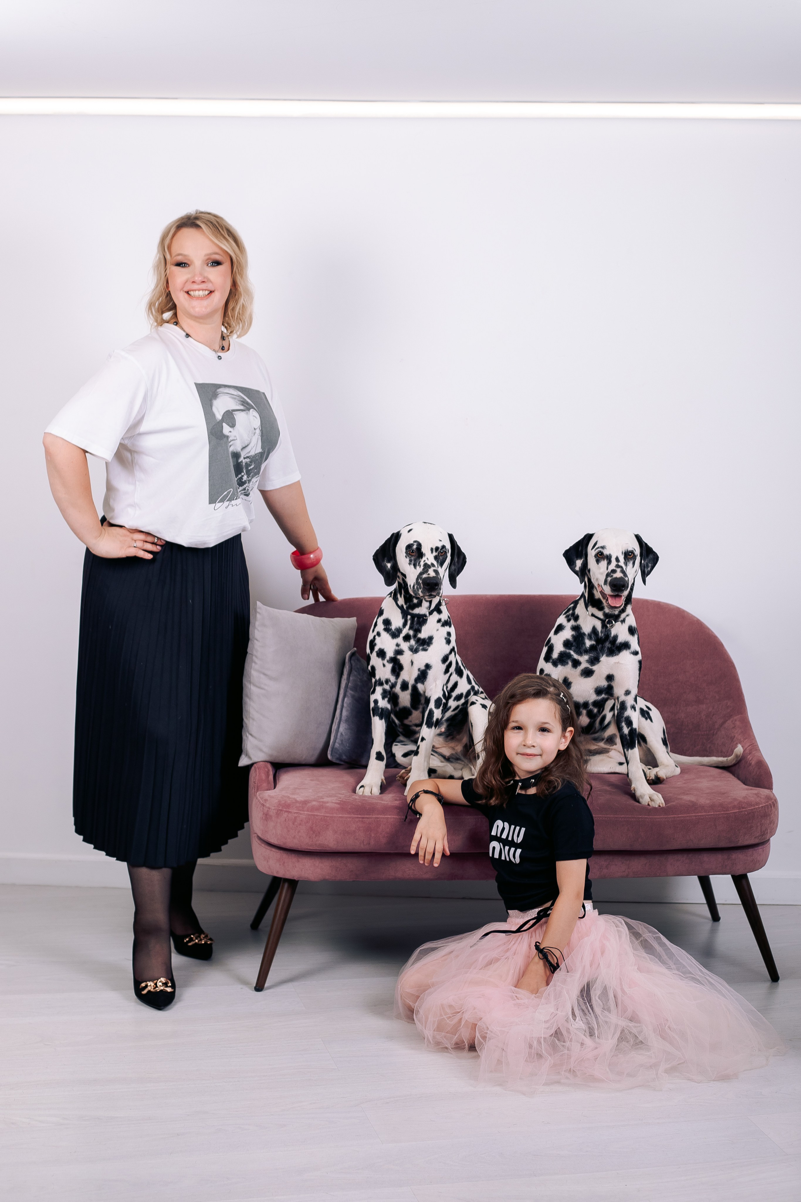 Фотосессия с далматинцами в фотостудии. Фотограф в Санкт-Петербурге, Анна Скворцова