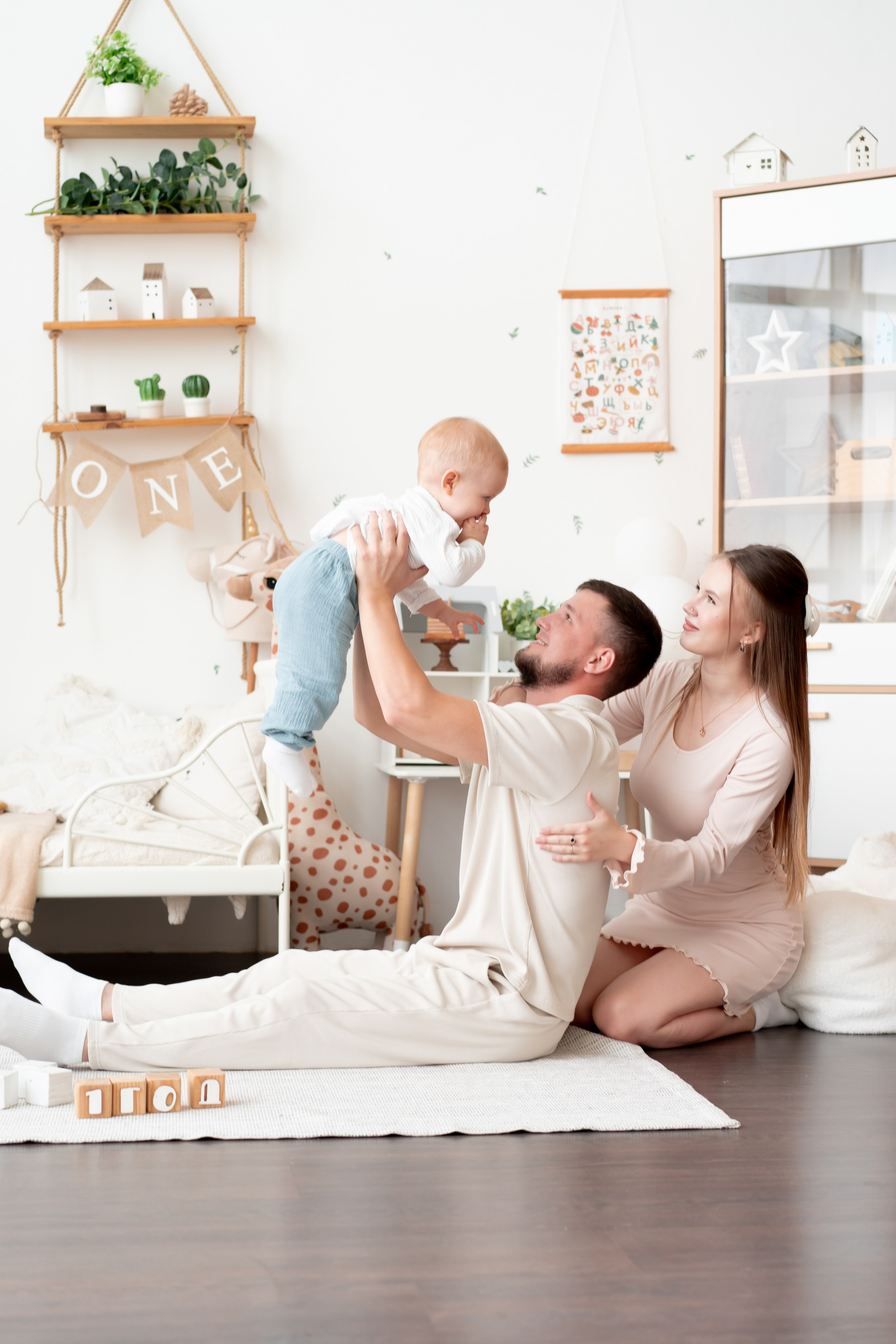 Яну 1 годик!. Детская, семейная фотостудия в Санкт-Петербурге