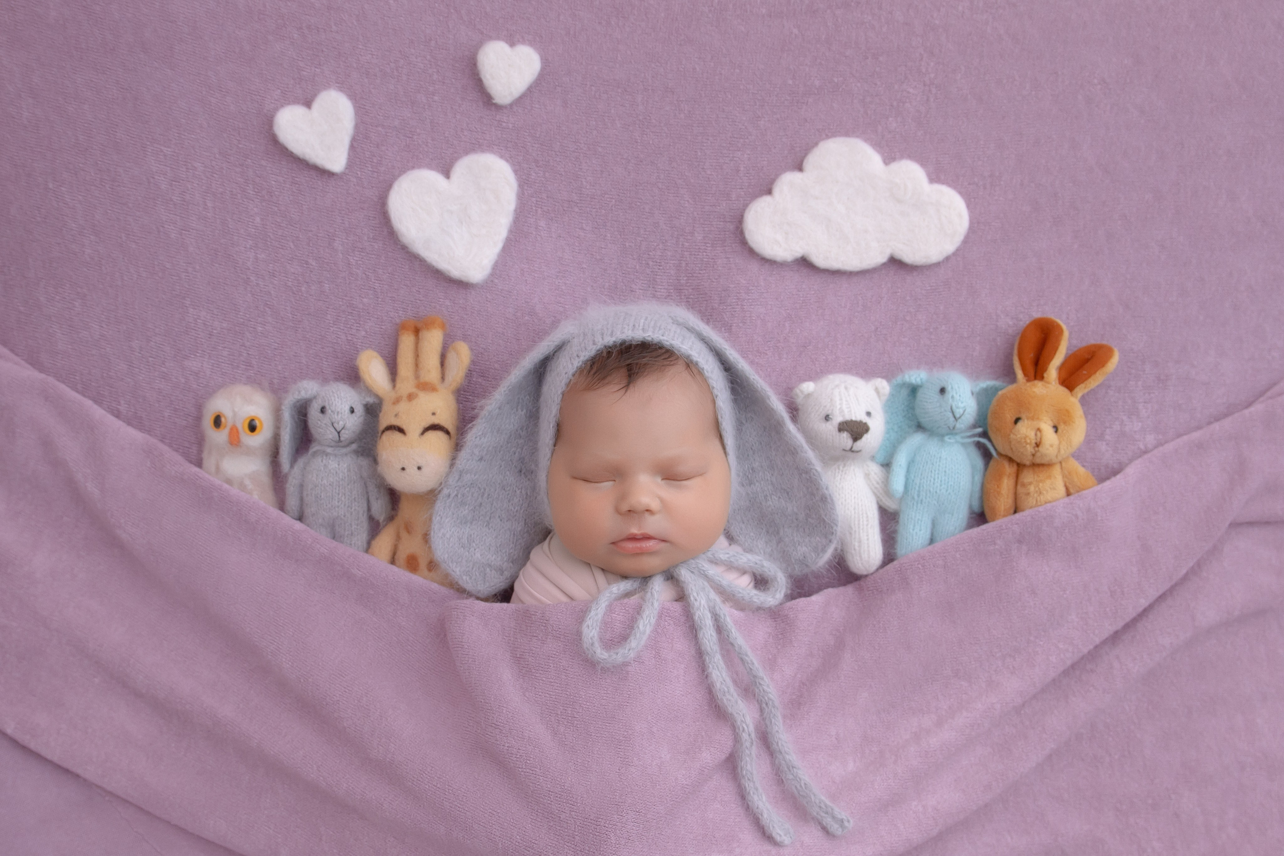 Портфолио. Самая первая фотосессия малыша! Профессиональная съемка новорожденных Newborn в Москве и МО!