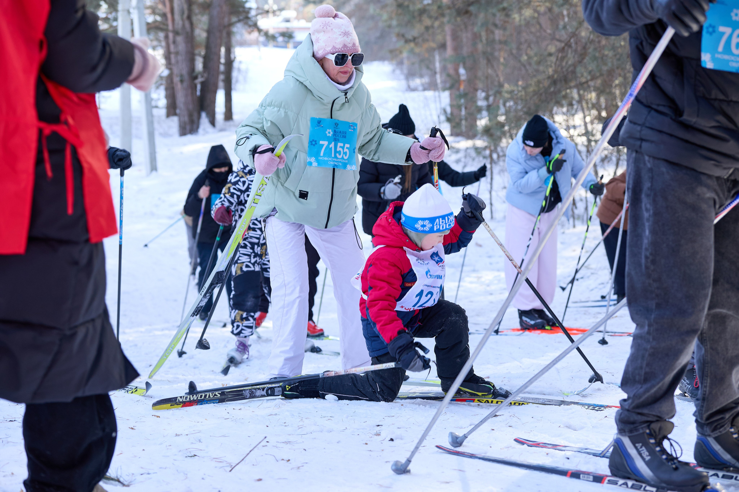 «Лыжня России — 2026» г. Бердск. Фотограф в Новосибирске Алена Скокова