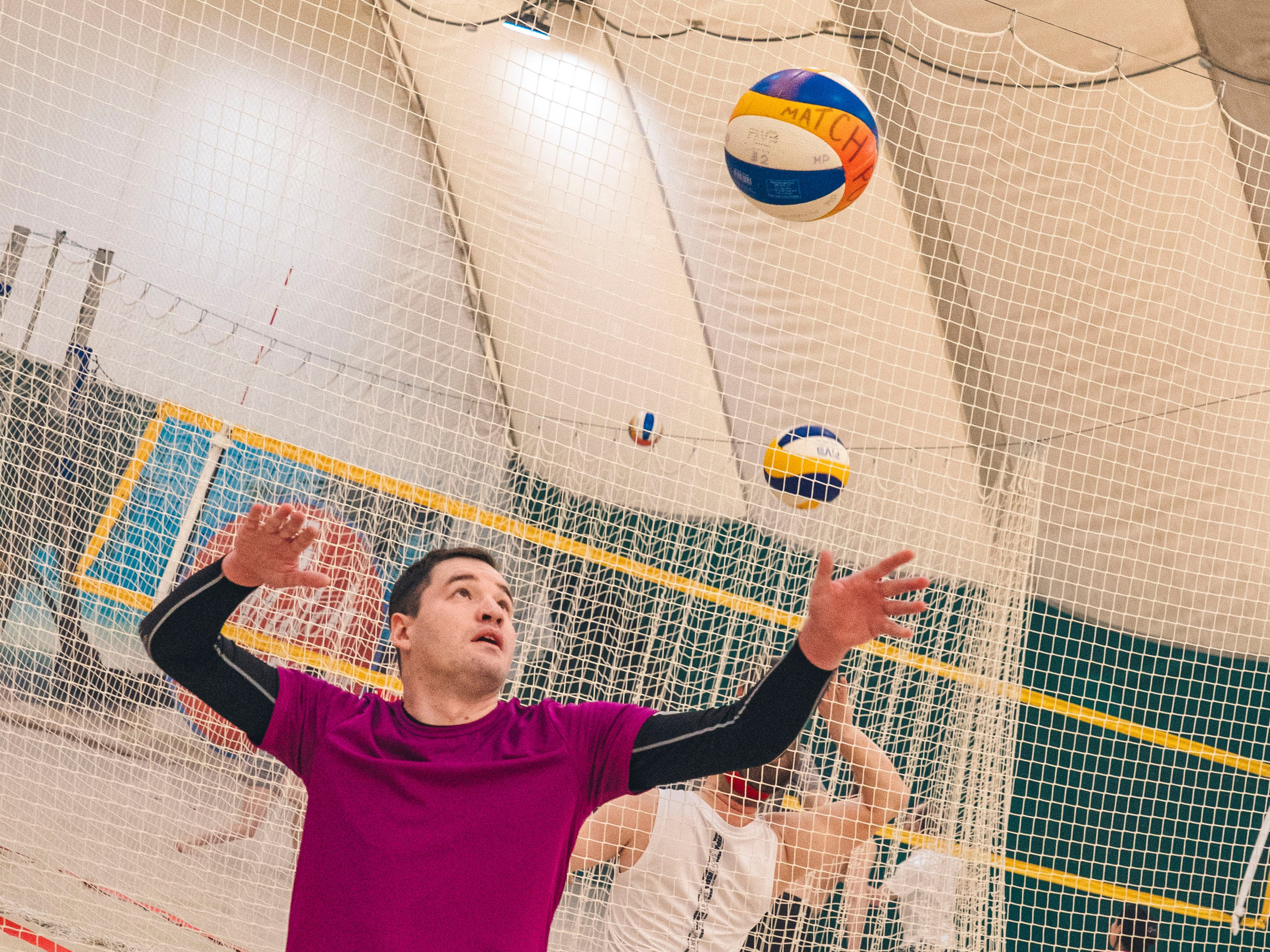 Пляжный волейбол. Фотограф Владимир Бакарюк